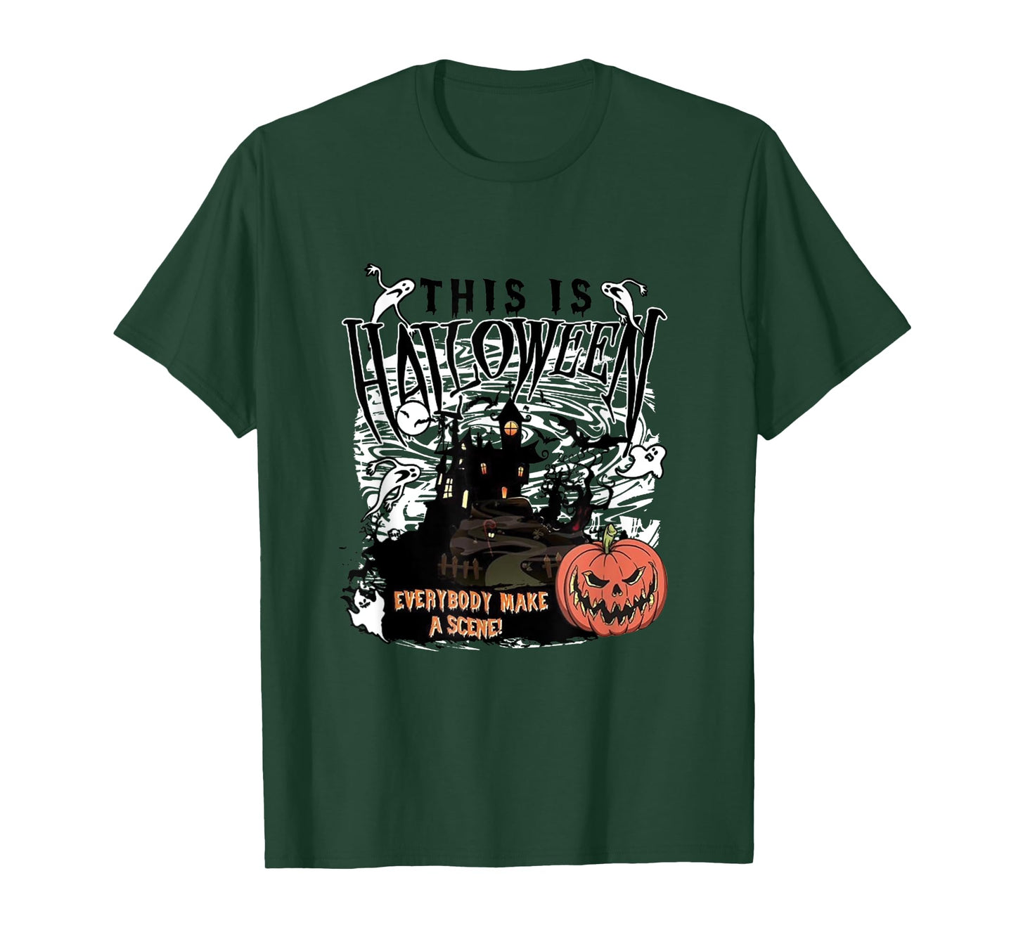 This Is Halloween Everybody Make A Scene Funny Halloween T-Shirt