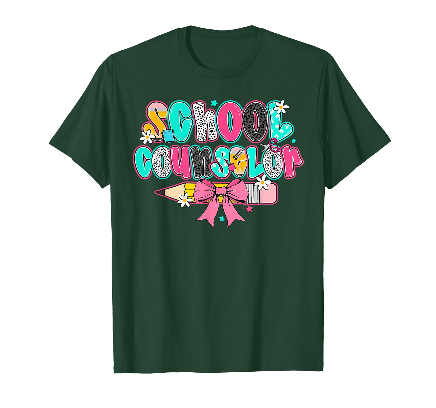 School Counselor Teacher First Day Of School Back To School T-Shirt