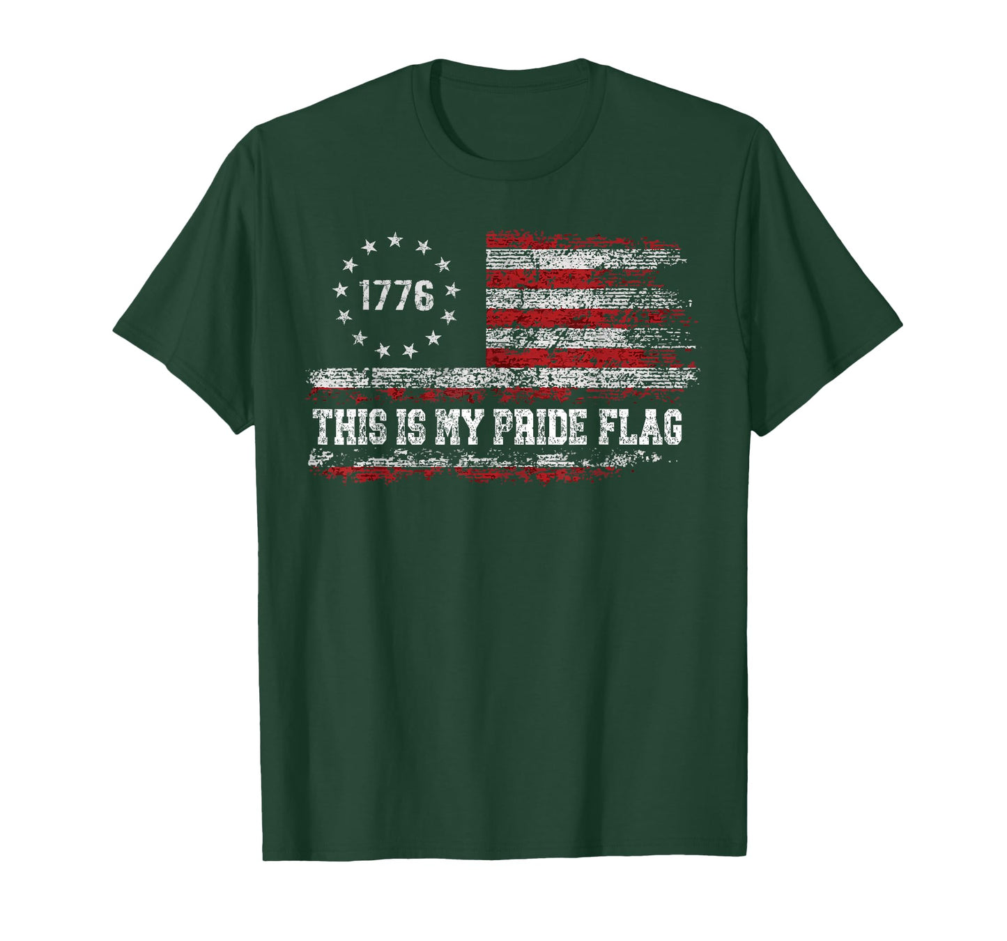 This Is My Pride Flag USA American 4th of July Independence T-Shirt