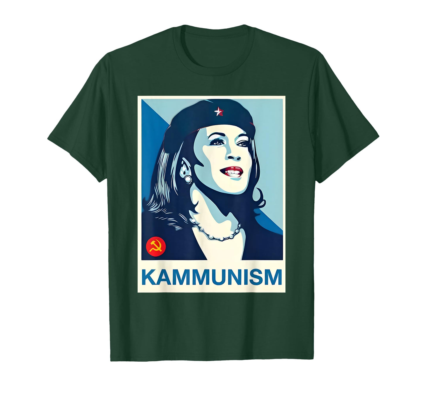 Kamala Harris Kammunism Communism Funny Quote President 2024 T-Shirt