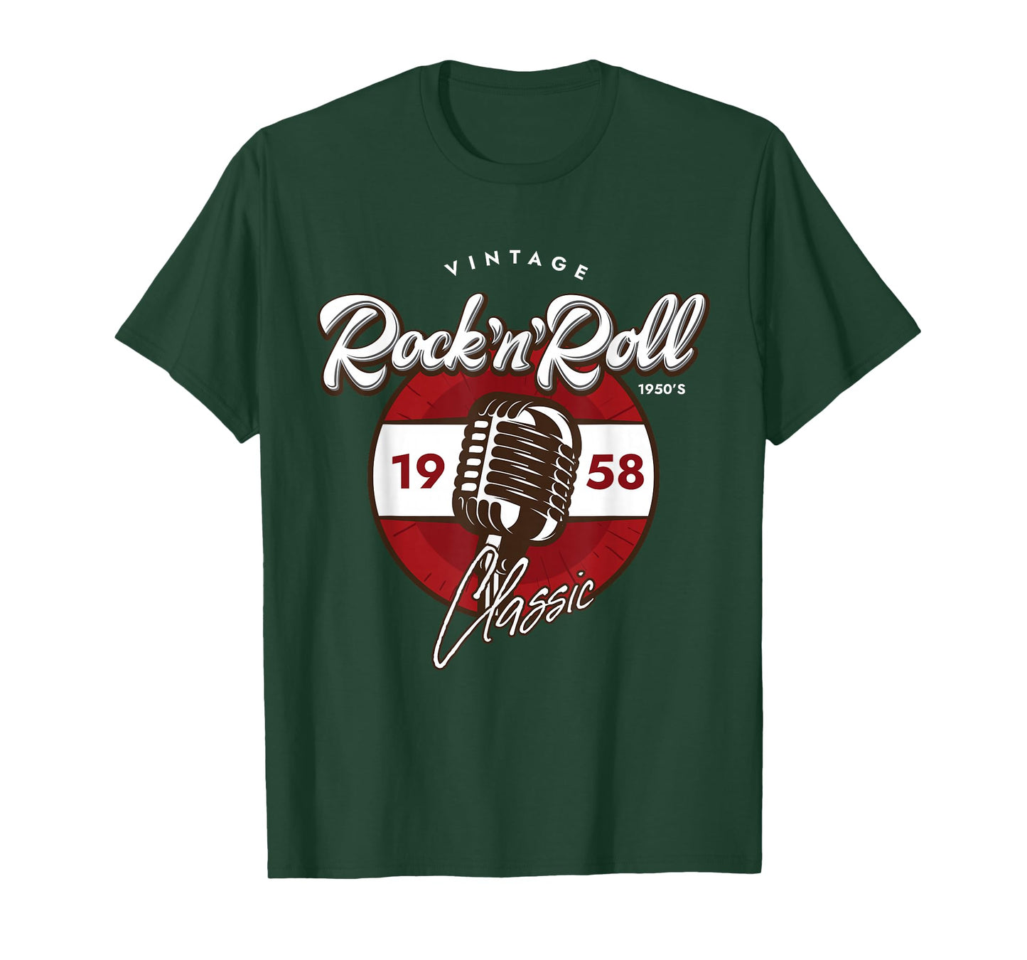 Rock And Roll Sock Hop Dance Retro 1950s Party Vintage Retro T-Shirt