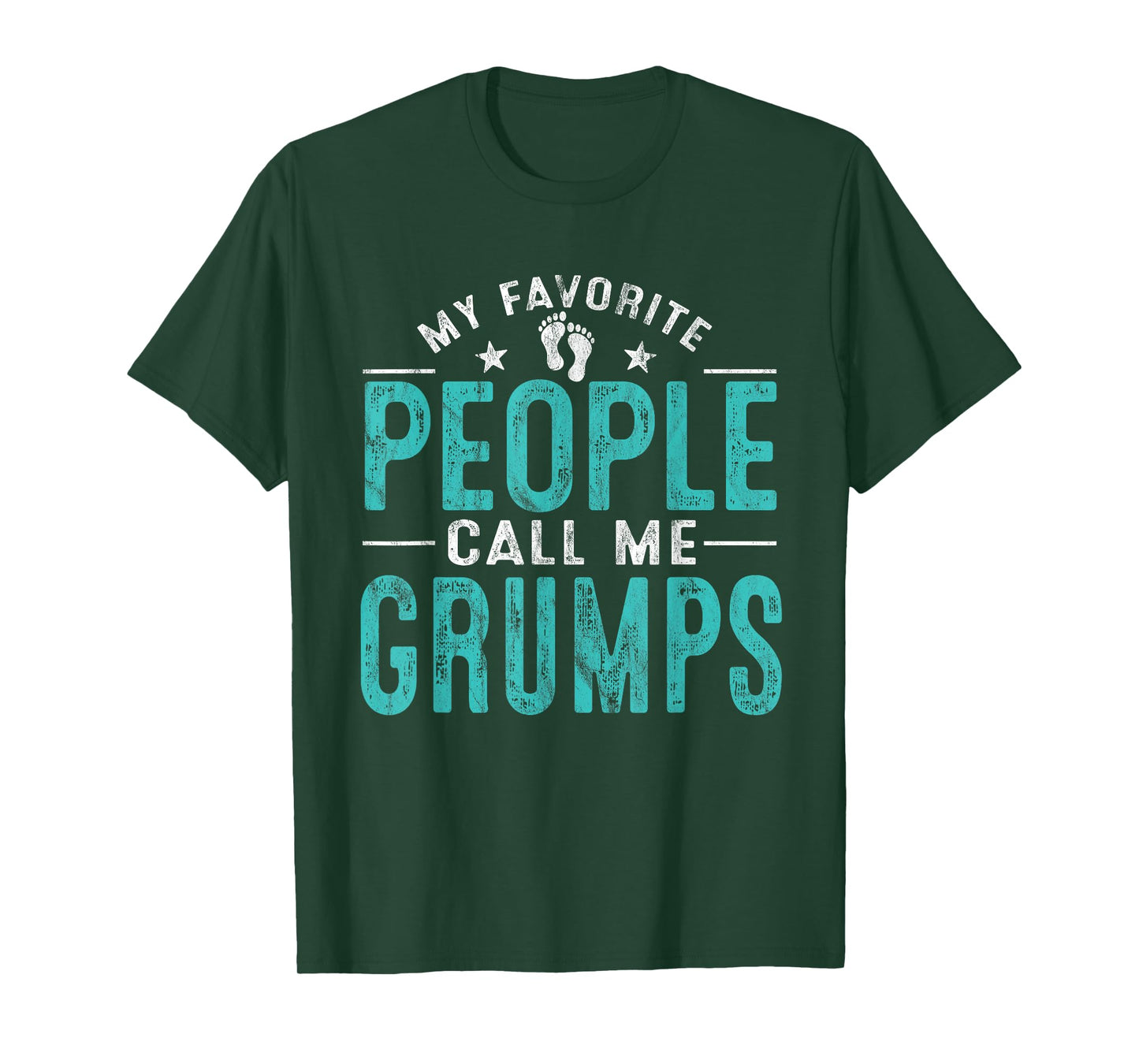 My Favorite People Call Me Grumps Vintage Funny Grumps T-Shirt