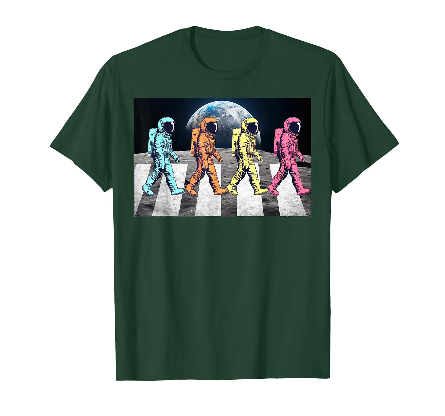 Retro Astronaut Outer Space Funny Gifts For Men Women Kids T-Shirt