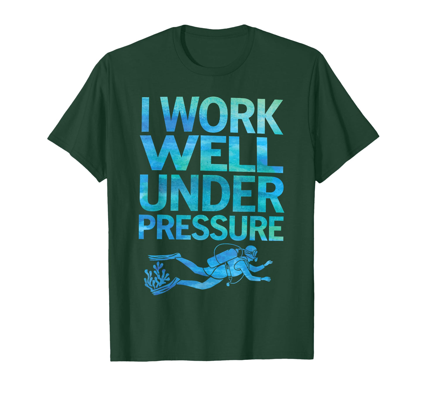 Funny Scuba Diving Art for Men Women Scuba Diver Scuba Lover T-Shirt