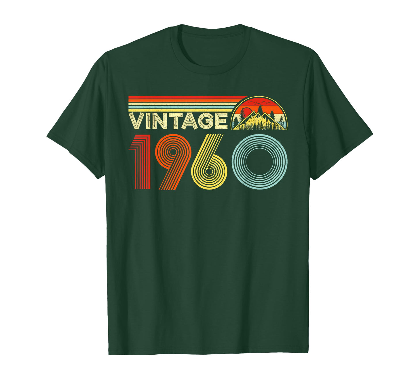 Vintage 1960 Classic Year 1960 Birth of Birthday Vintage T-Shirt