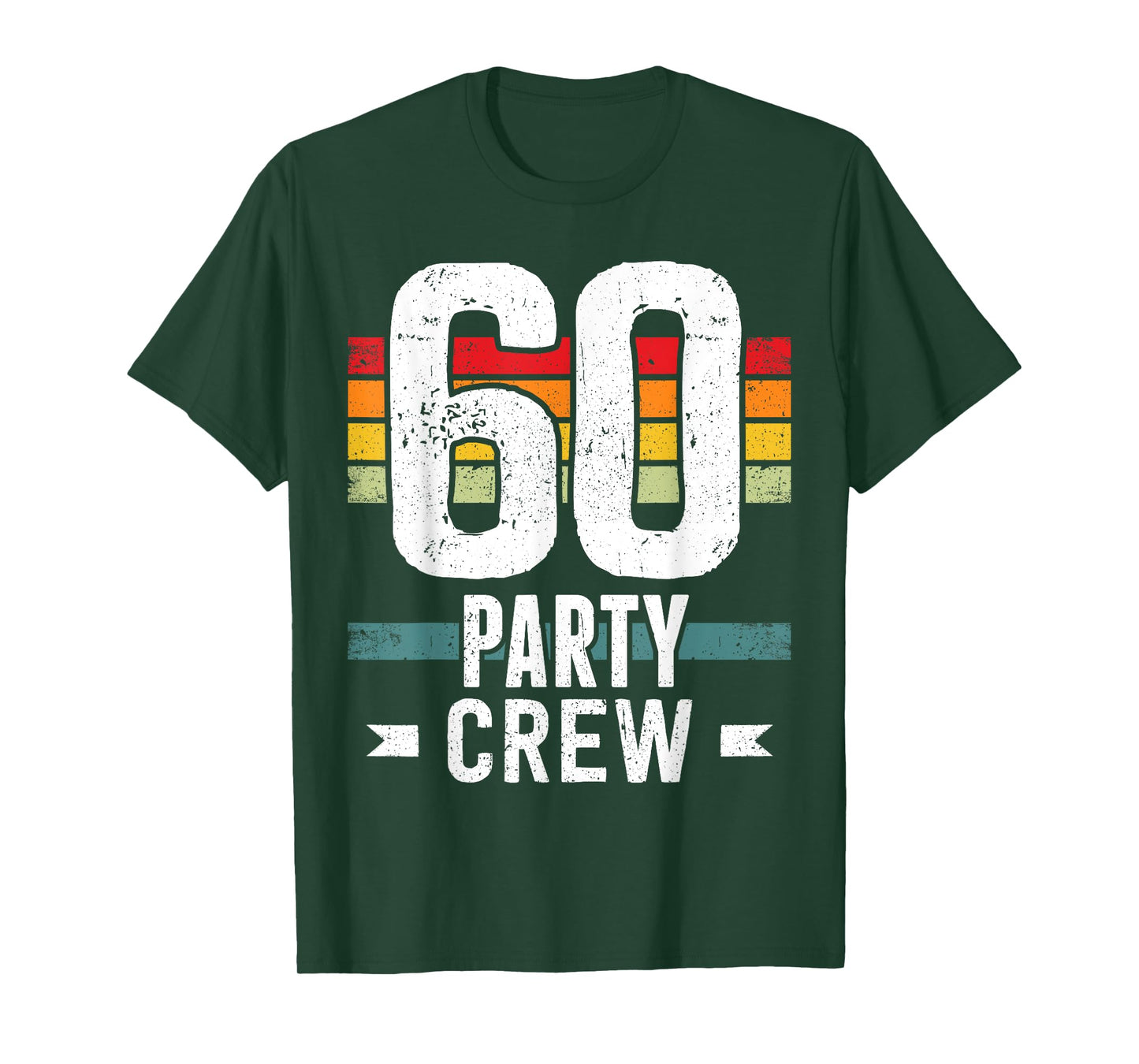 60 Birthday 60 Party Crew Squad 60th Bday Group Birthday T-Shirt