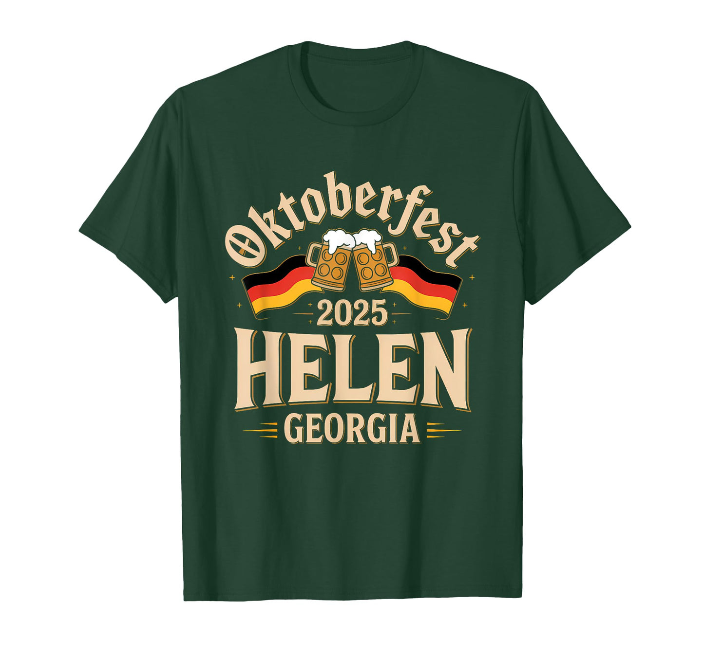 Helen Georgia Beer Drinking Festival Oktoberfest 2025 T-Shirt