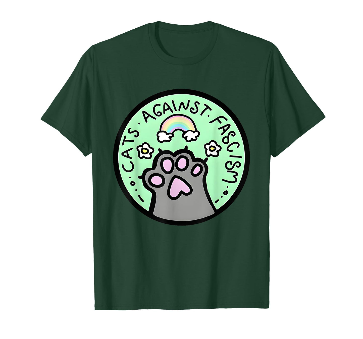 Cats Against Fascism T-Shirt
