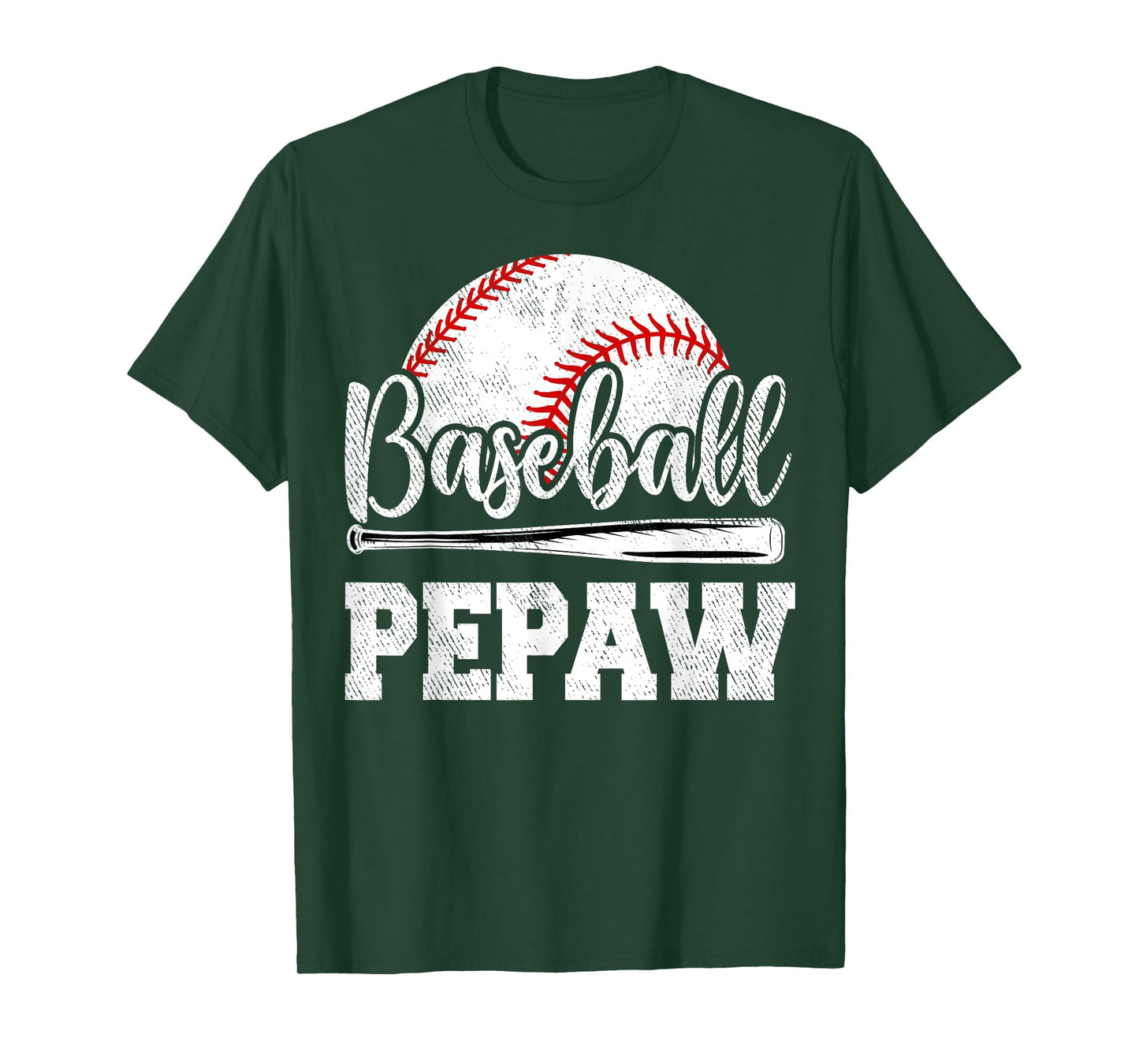 Baseball Pepaw Baseball Player Game Day Father's Day T-Shirt