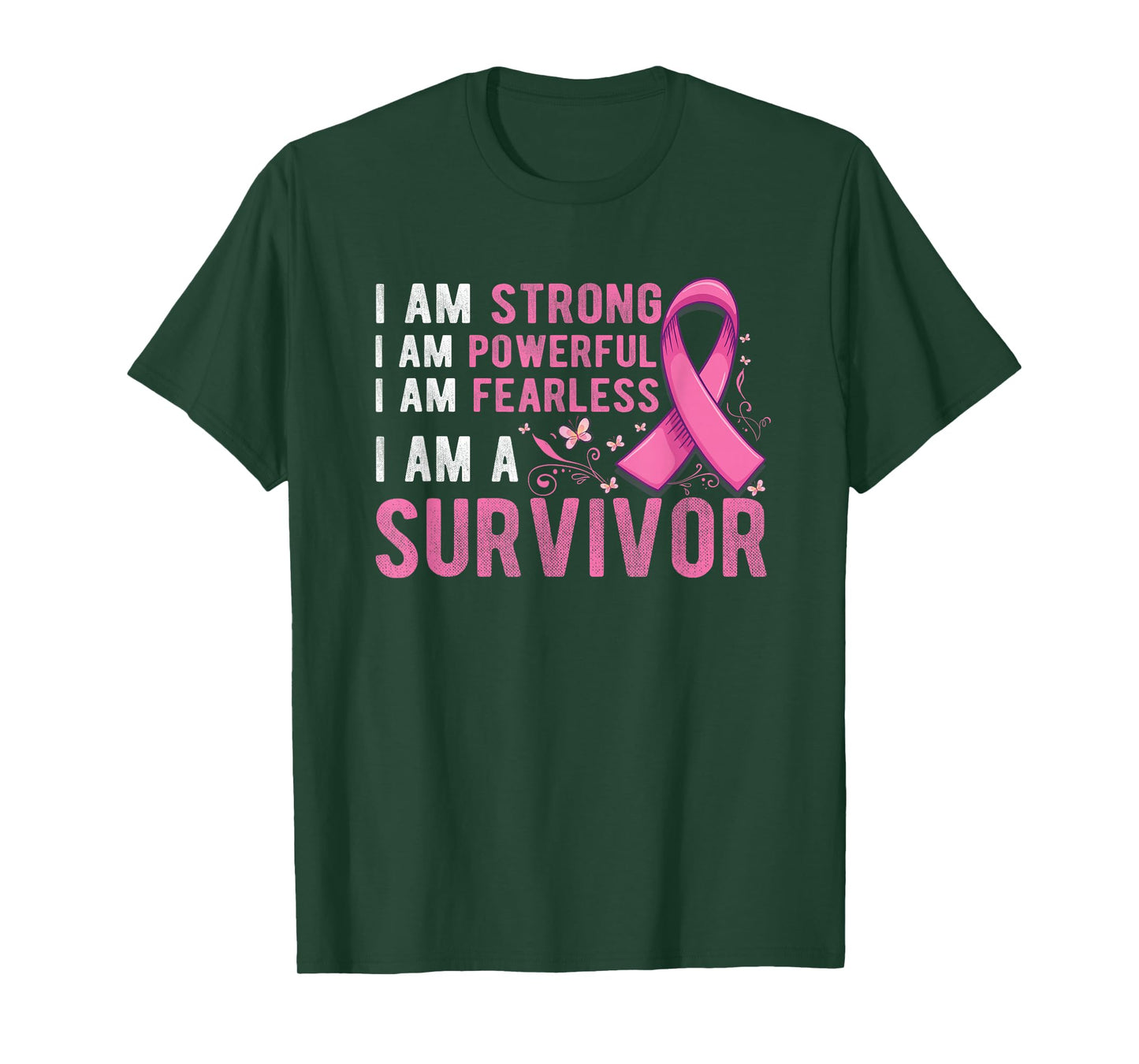 Breast cancer survivor month Support Breast Cancer Awareness T-Shirt