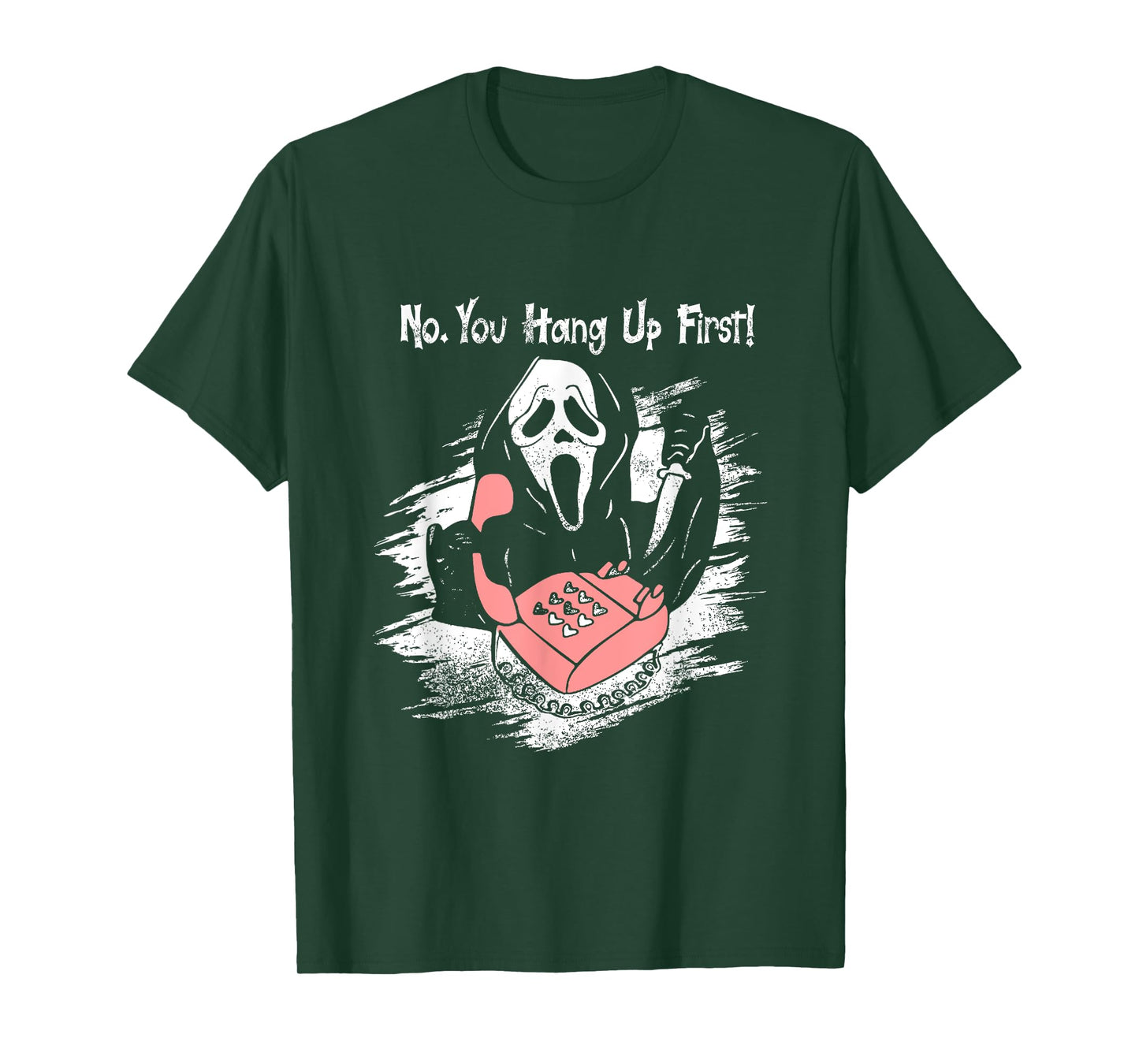 No You Hang Up First Ghost Calling Halloween T-Shirt