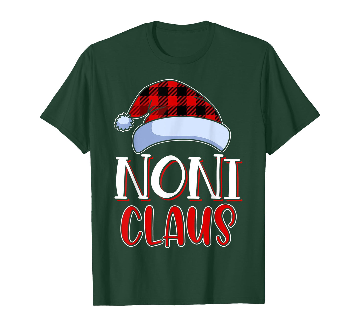 Noni Claus Santa Family Matching Christmas Pajamas Gift T-Shirt