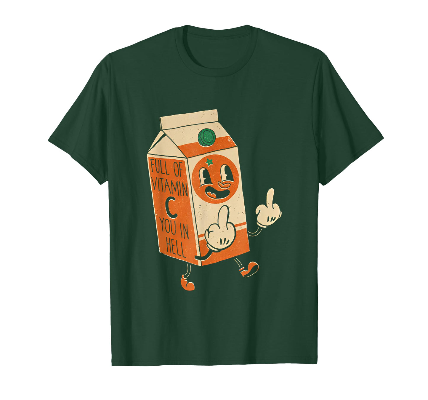 Full Of Vitamin C You In Hell T-Shirt