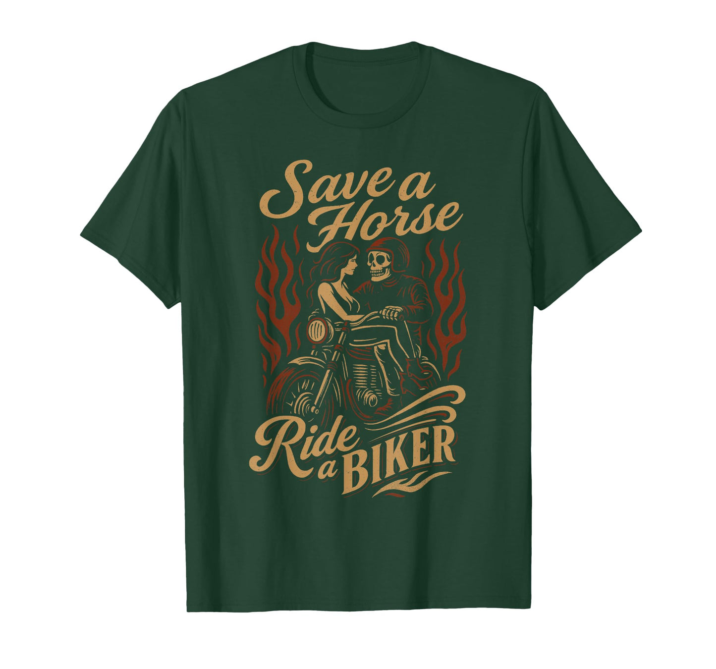 Save A Horse, Ride A Biker T-Shirt