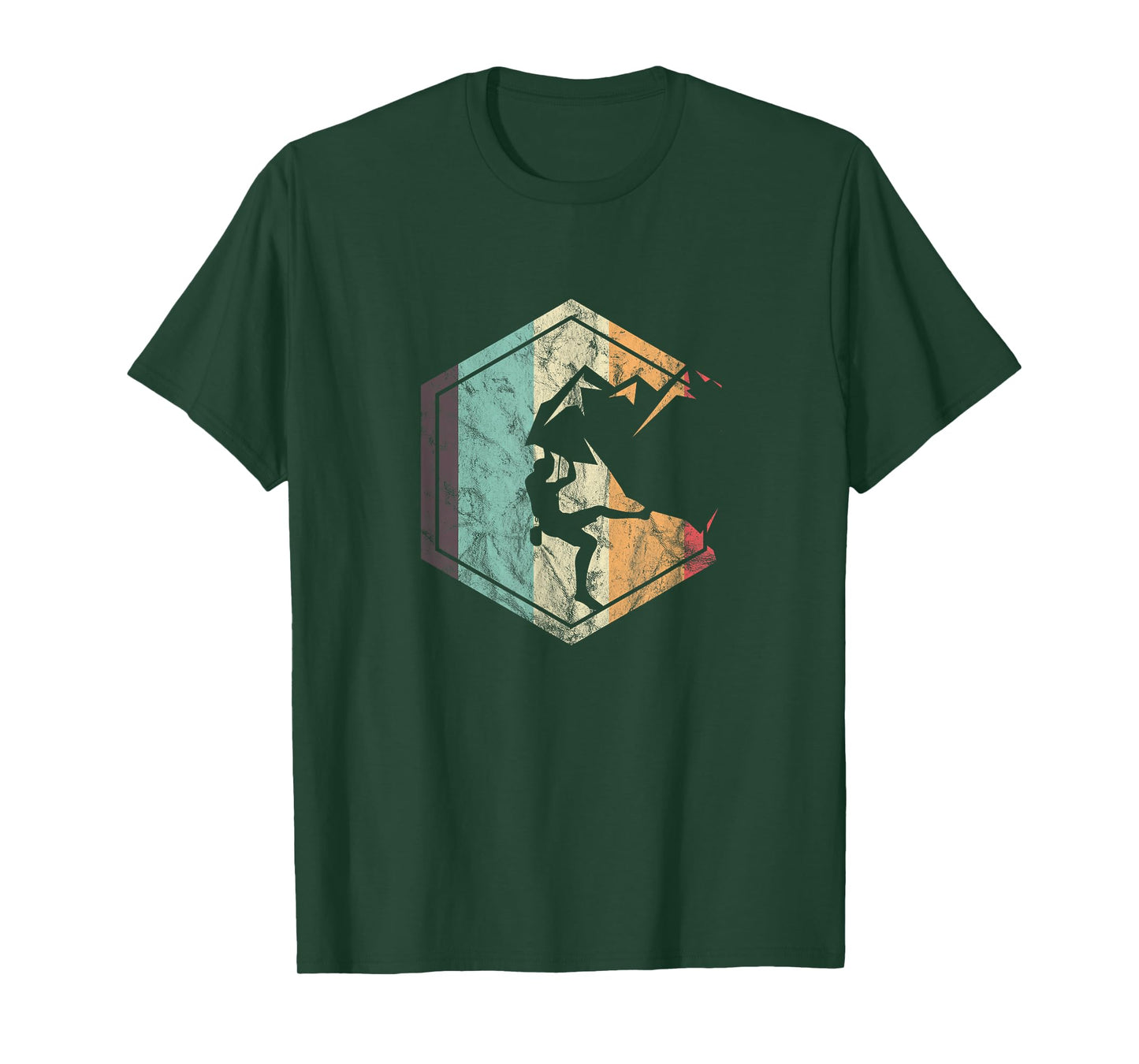 Climbing Mountaineering Climber Athletes Mountain Rock Gift T-Shirt