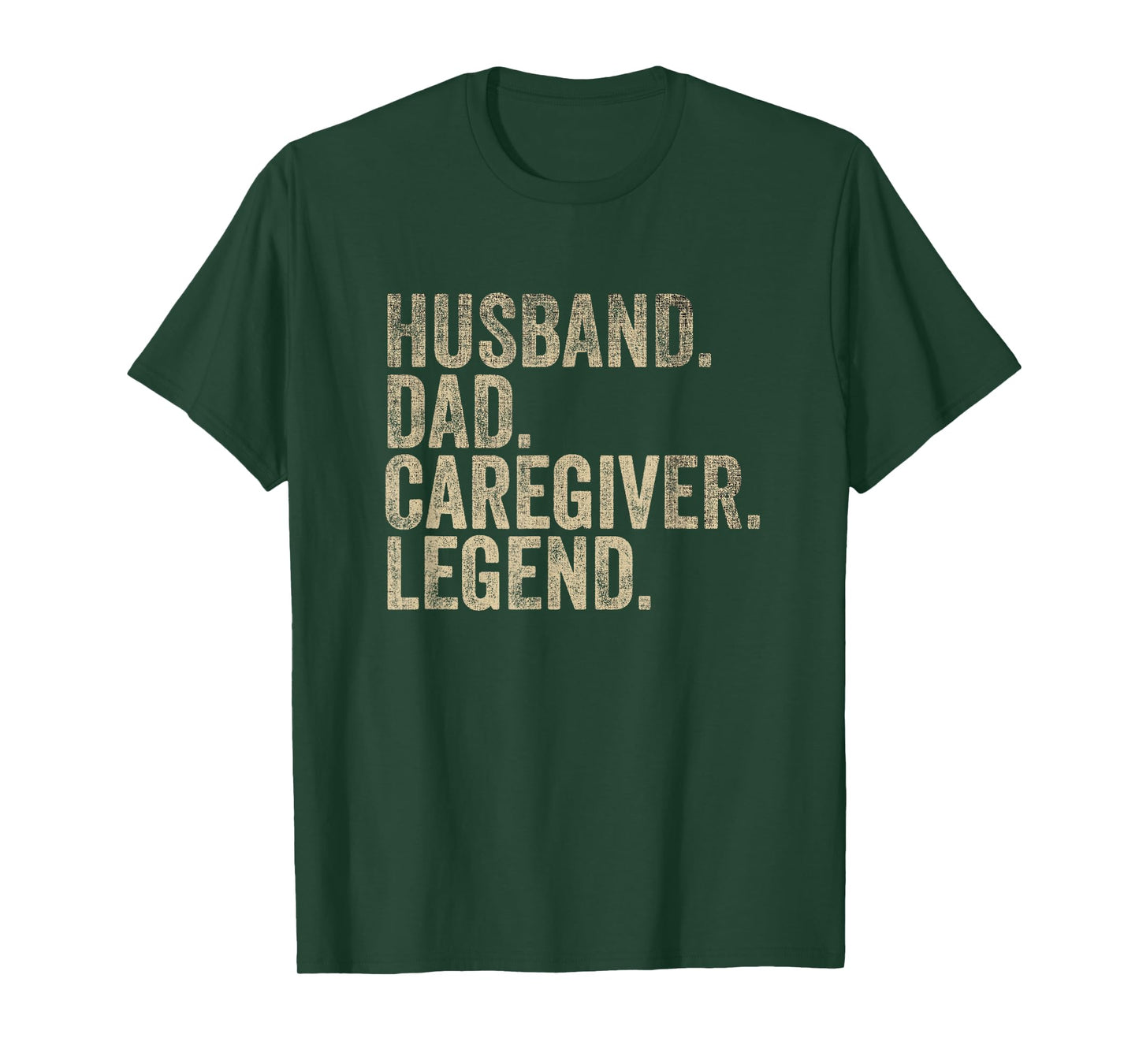Vintage Father's Day Husband Dad Caregiver Legend Daddy T-Shirt