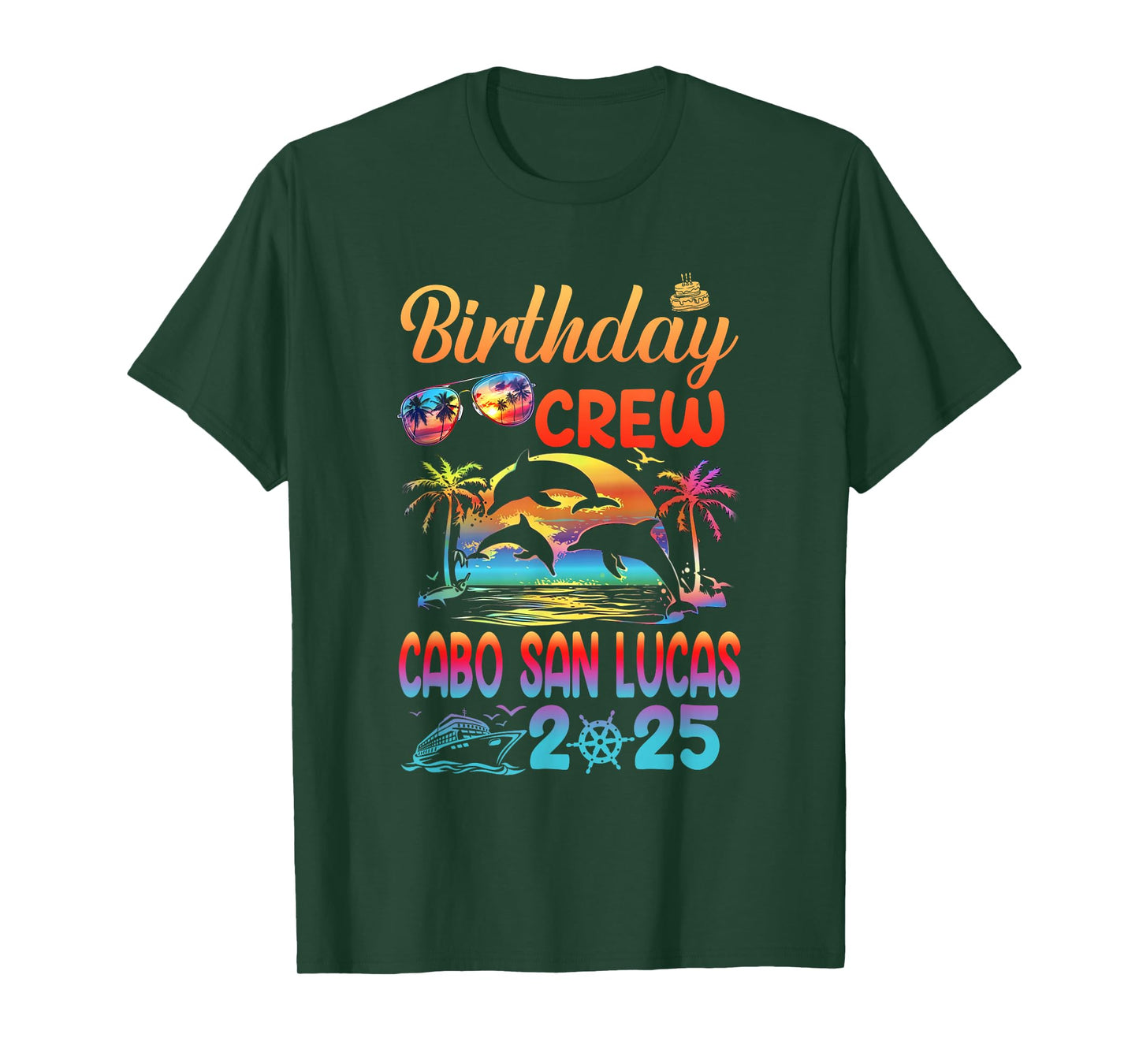 Cabo San Lucas Birthday Trip Vacation 2025 Matching Group T-Shirt