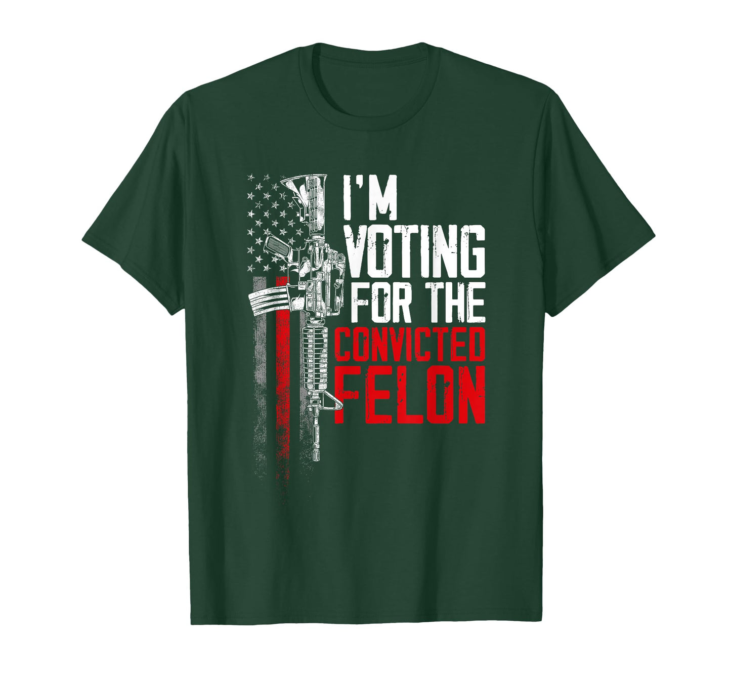 Trump 2024 Convicted Felon - I'm Voting Convicted Felon 2024 T-Shirt