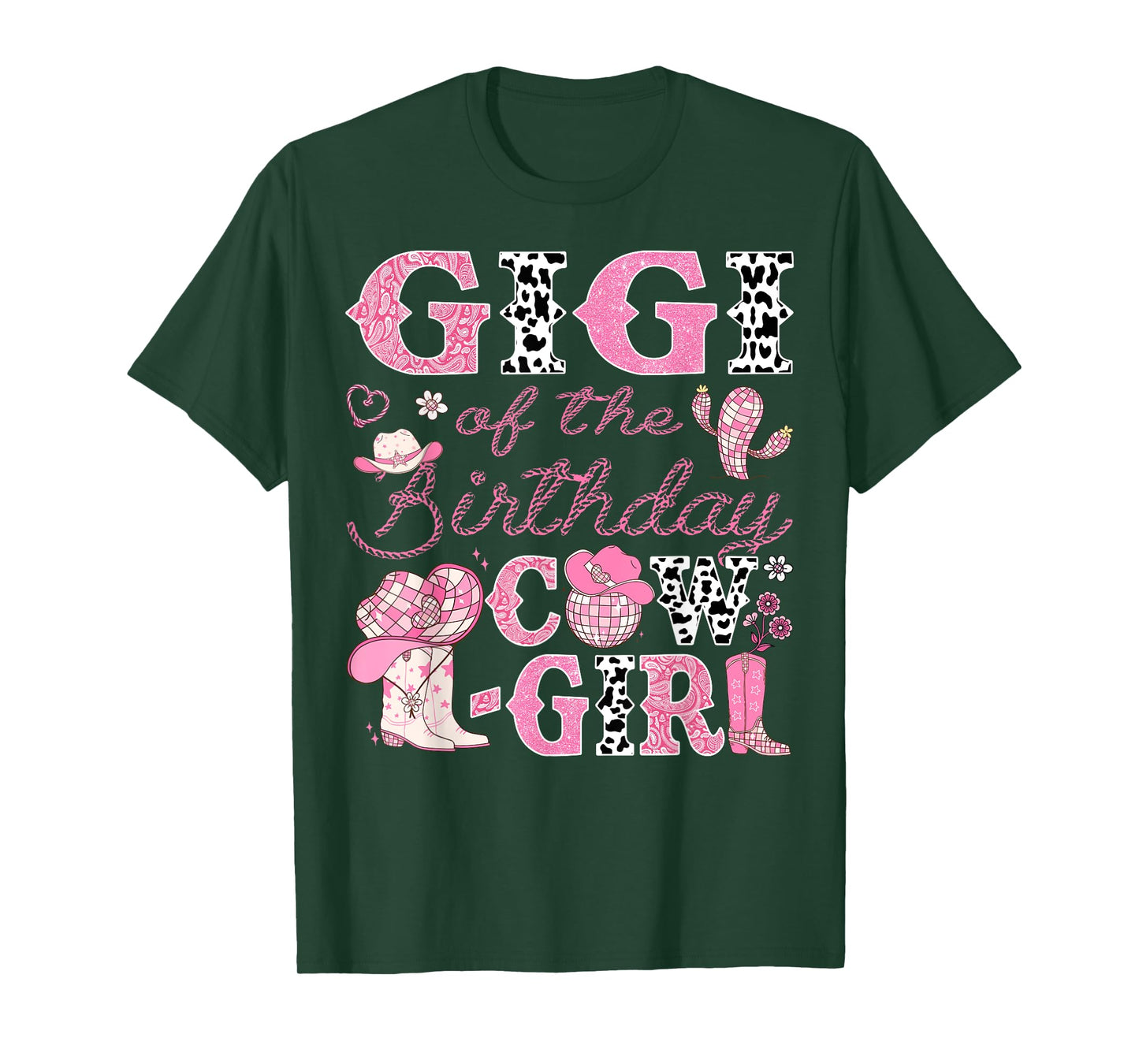 Gigi Of The Birthday CowGirl 1St Bday Rodeo Gigi T-Shirt