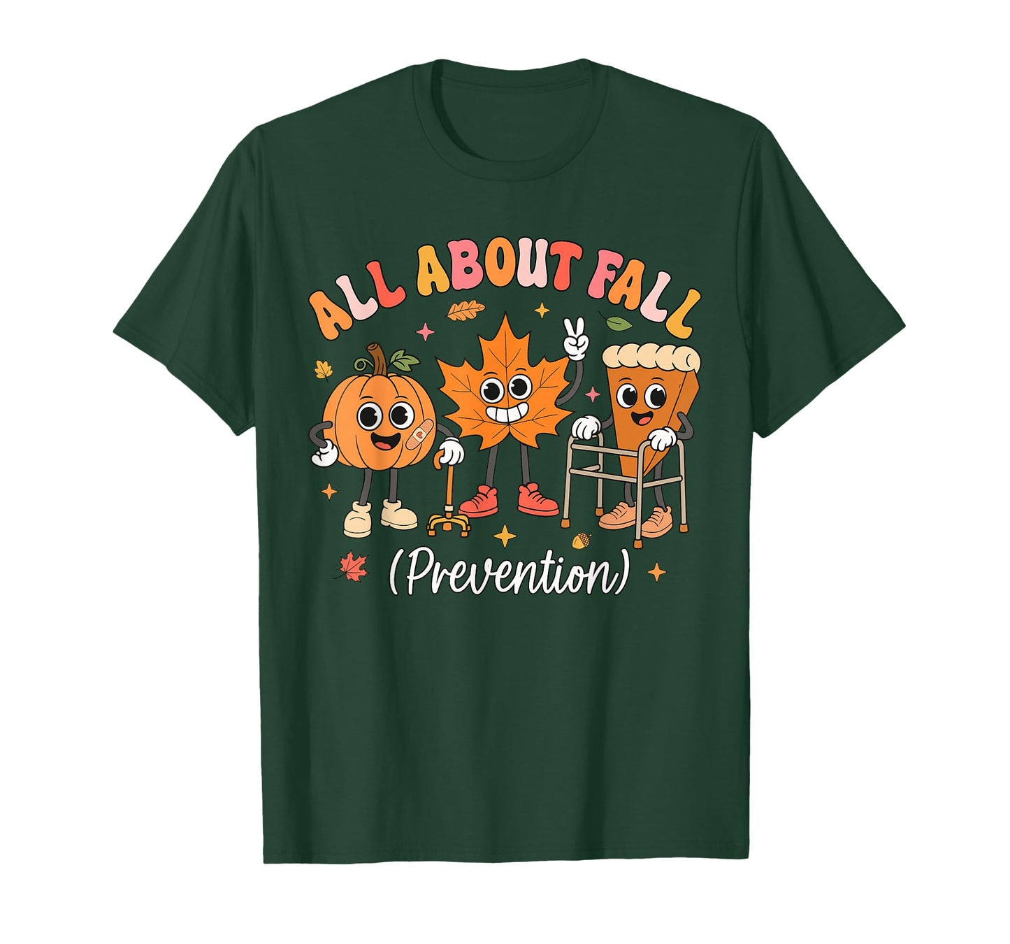 Nurse All About Fall Prevention Fall Physical Therapy PT OT T-Shirt