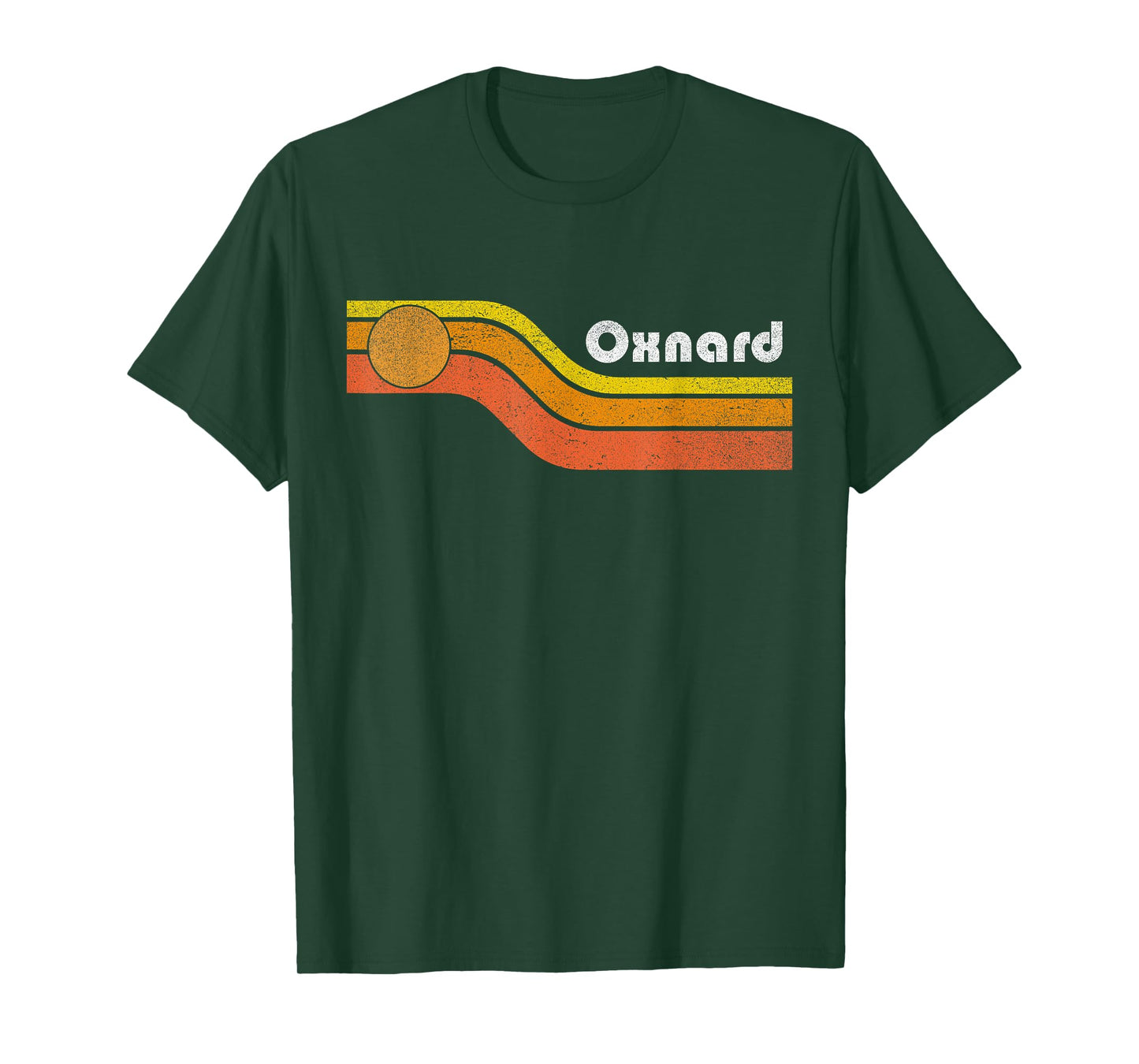 Oxnard - Vintage Men Women 70s 80s Graphic Cool Retro T-Shirt