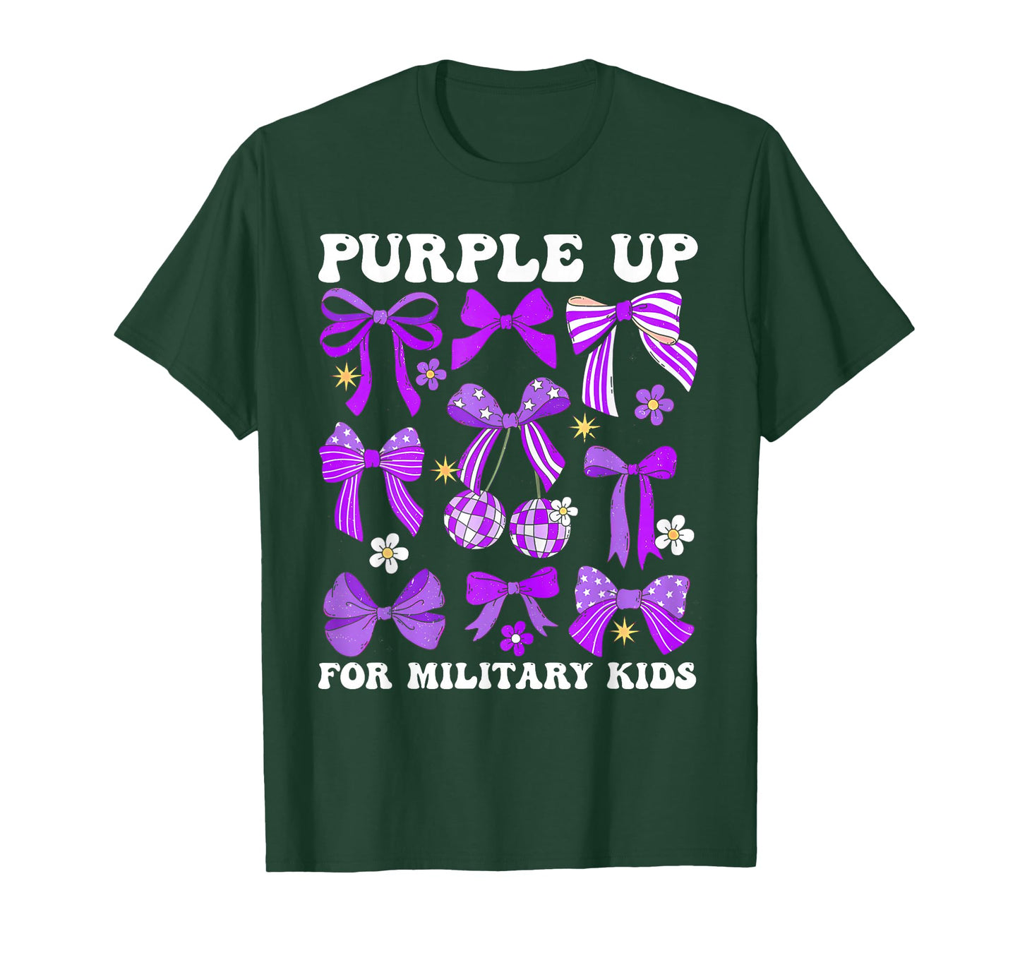 Purple Up For Military Kids Shirt - Military Child T-Shirt