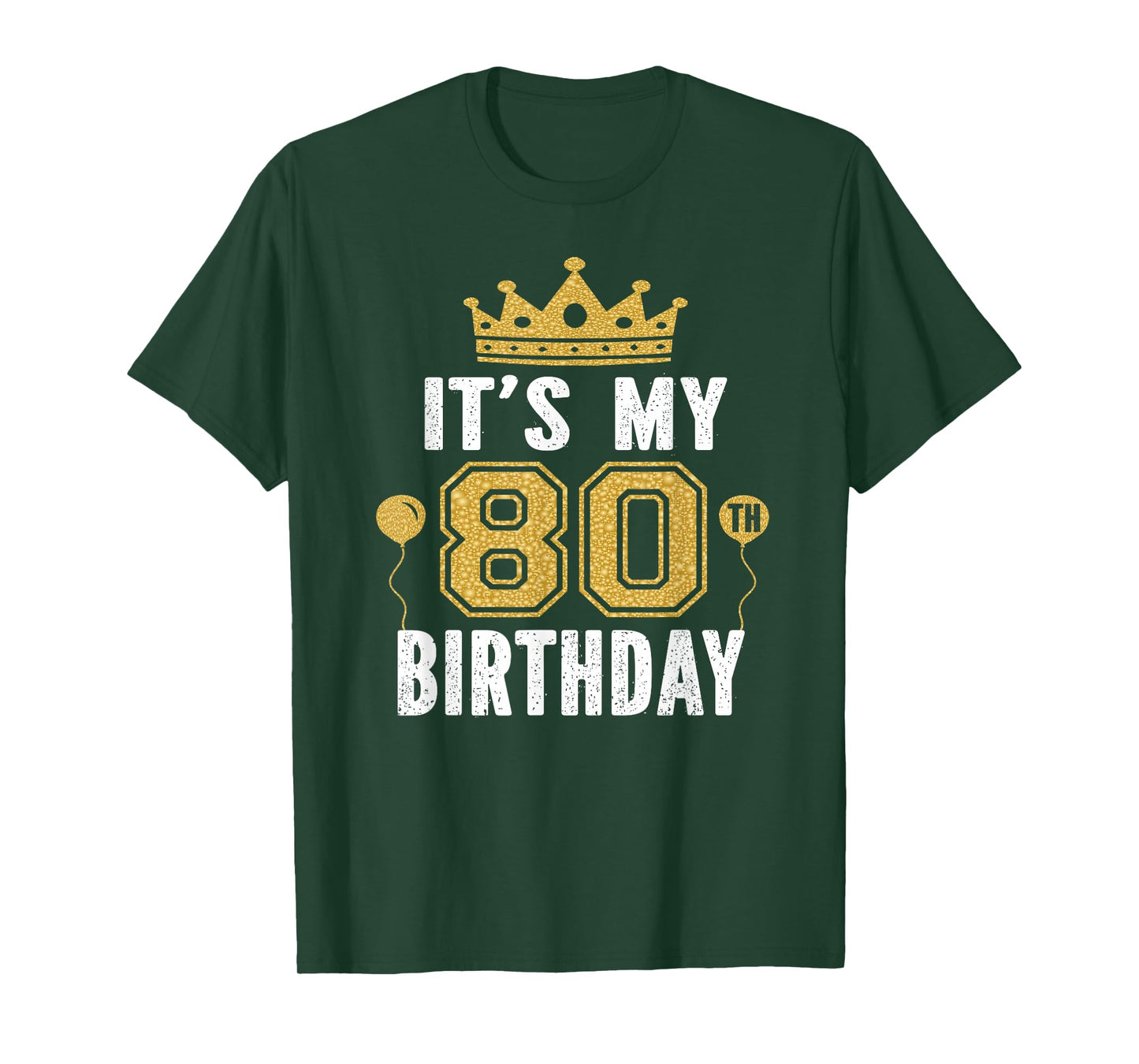It's My 80th Birthday Gift For 80 Years Old Man And Woman T-Shirt
