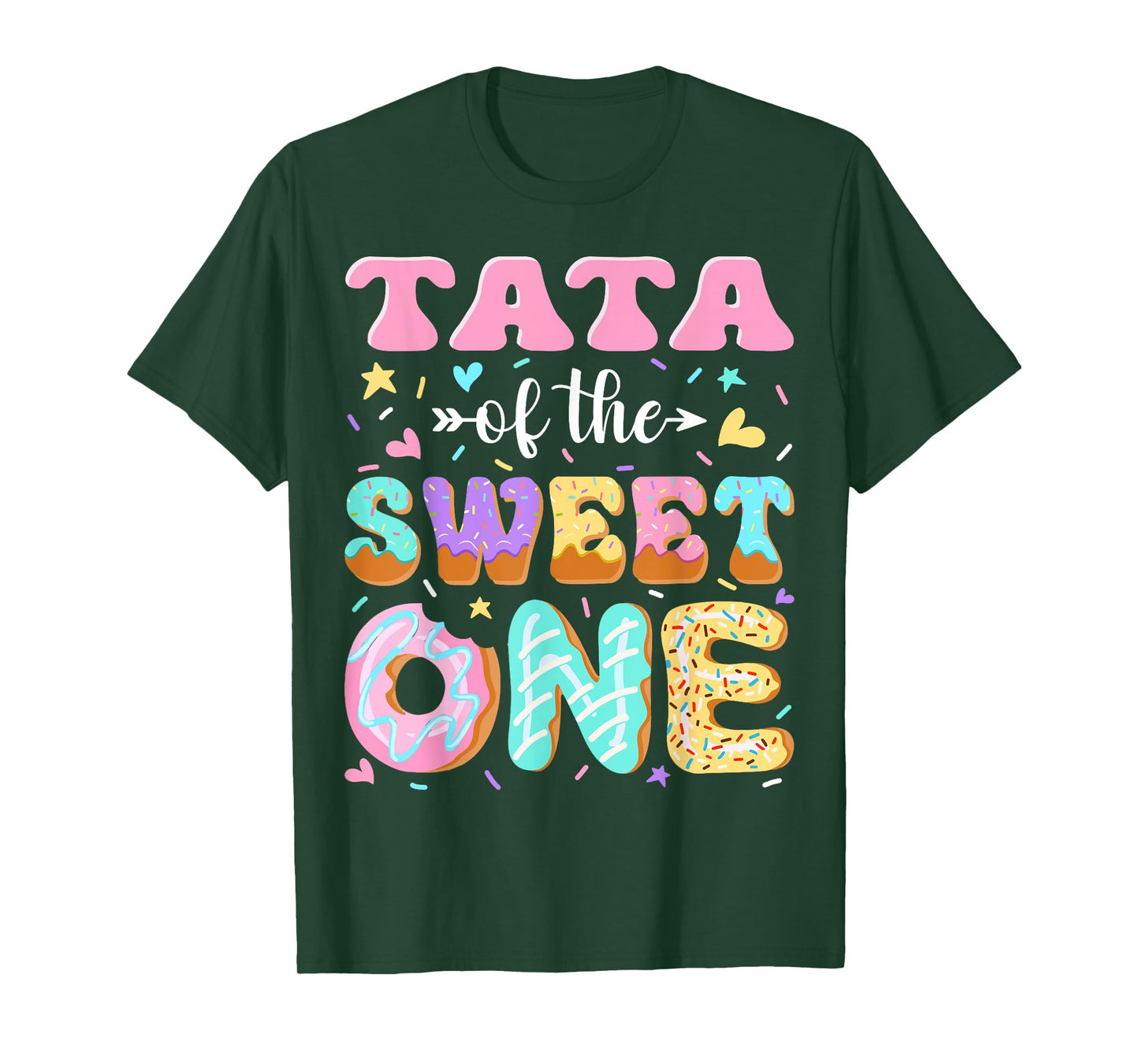 Tata of The Sweet One First Birthday Matching Family T-Shirt