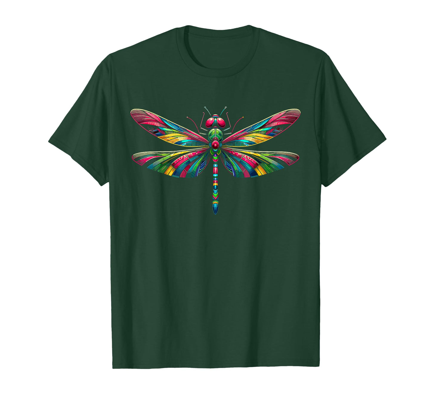 Dragonfly Abstract Animal T-Shirt