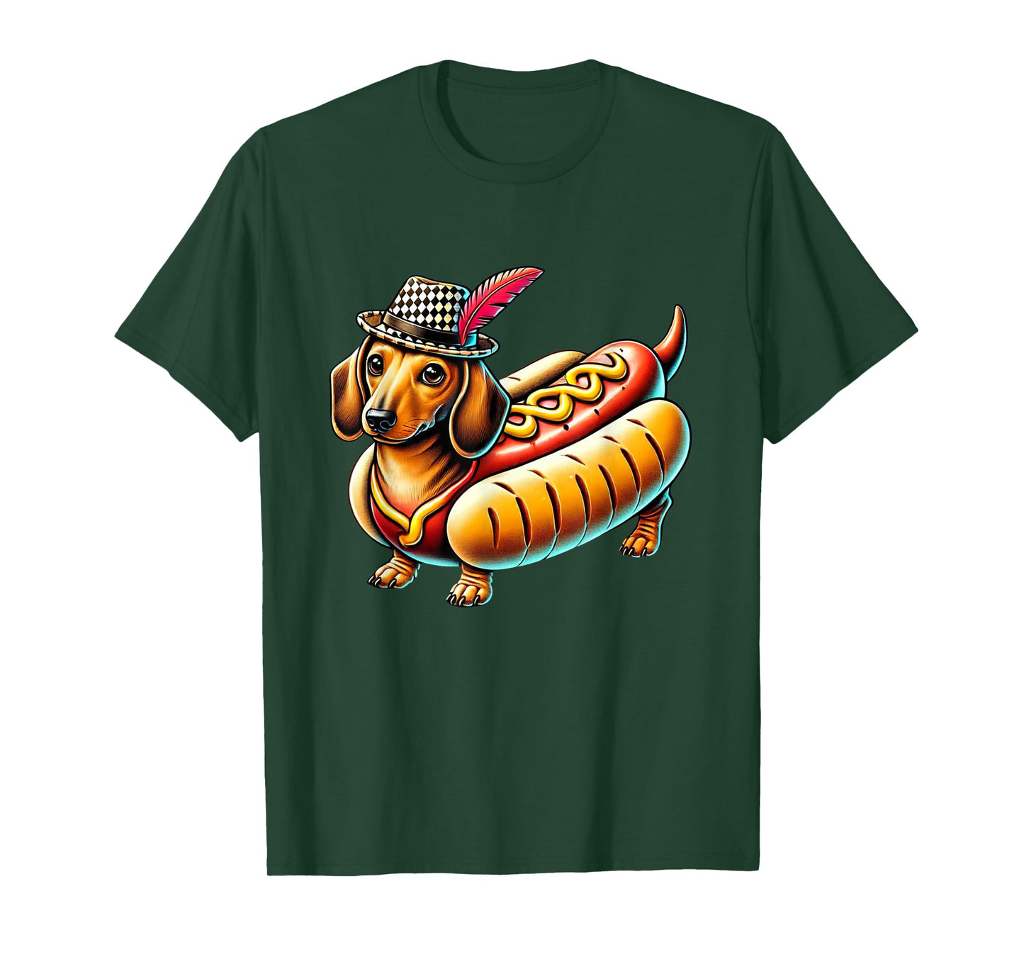 Funny Dachshund Dog Oktoberfest Wiener Dog German T-Shirt