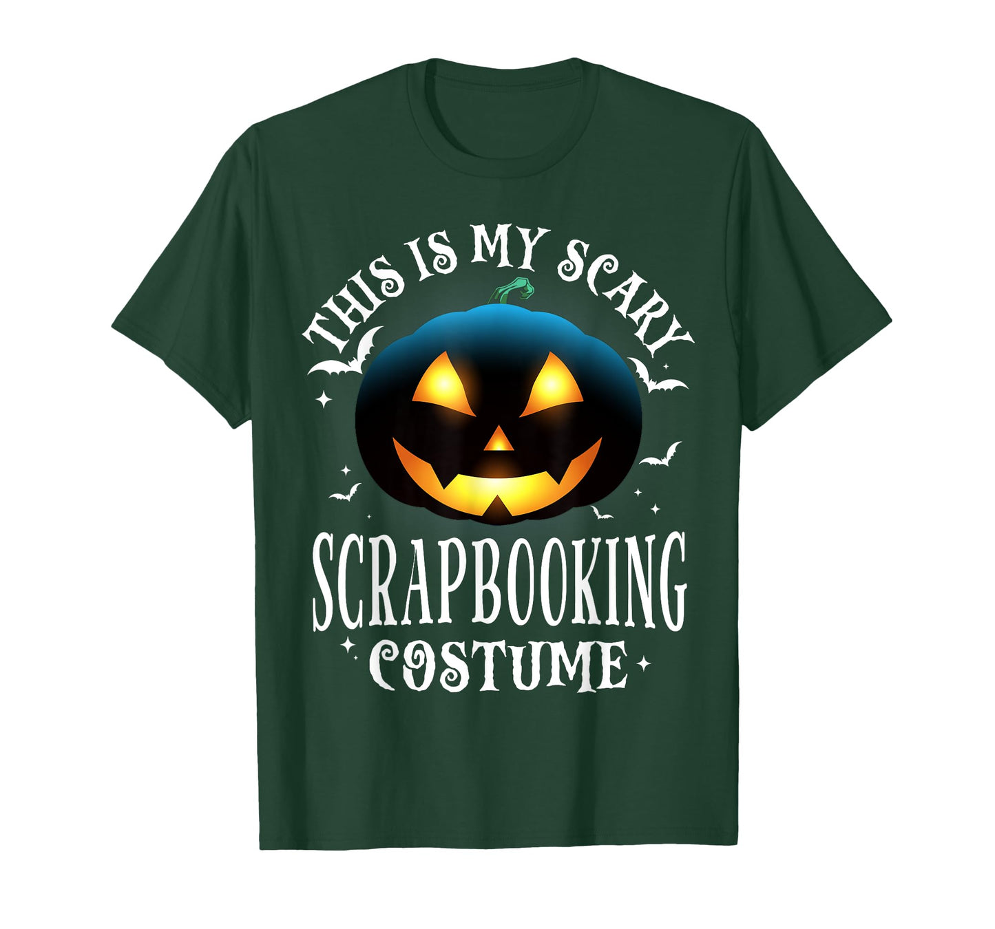 Scrapbooking Halloween Matching Pajama Costume T-Shirt