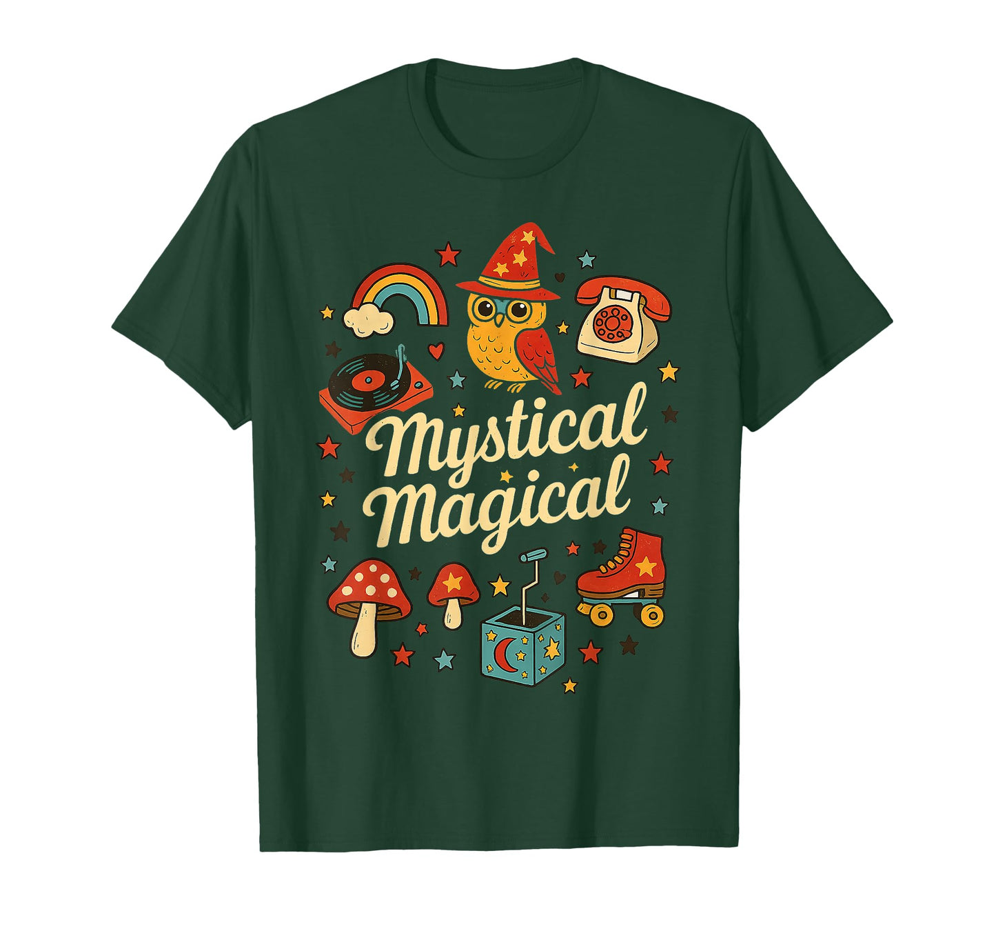 Mystical Magical Retro Aesthetic Vintage Gifts Men Women Kid T-Shirt