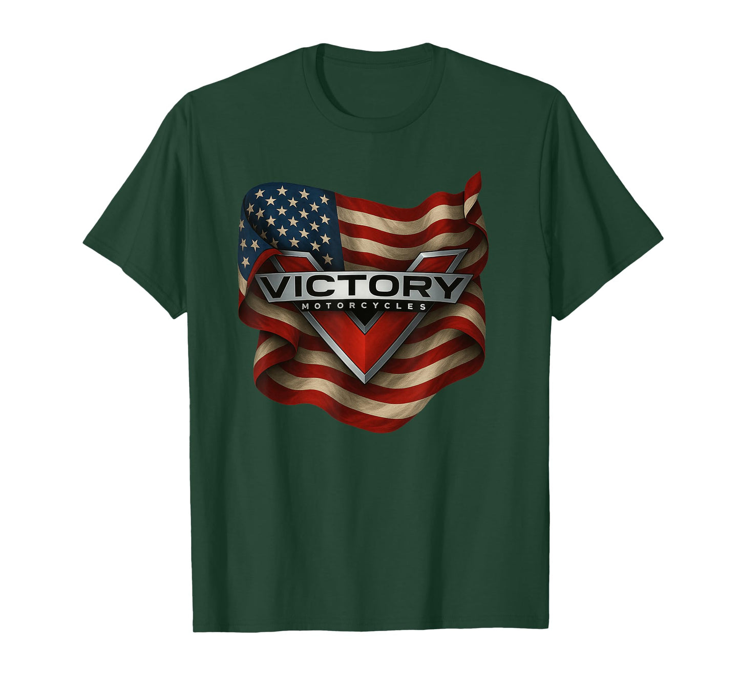 American Pride Motorcycles Victory USA T-Shirt