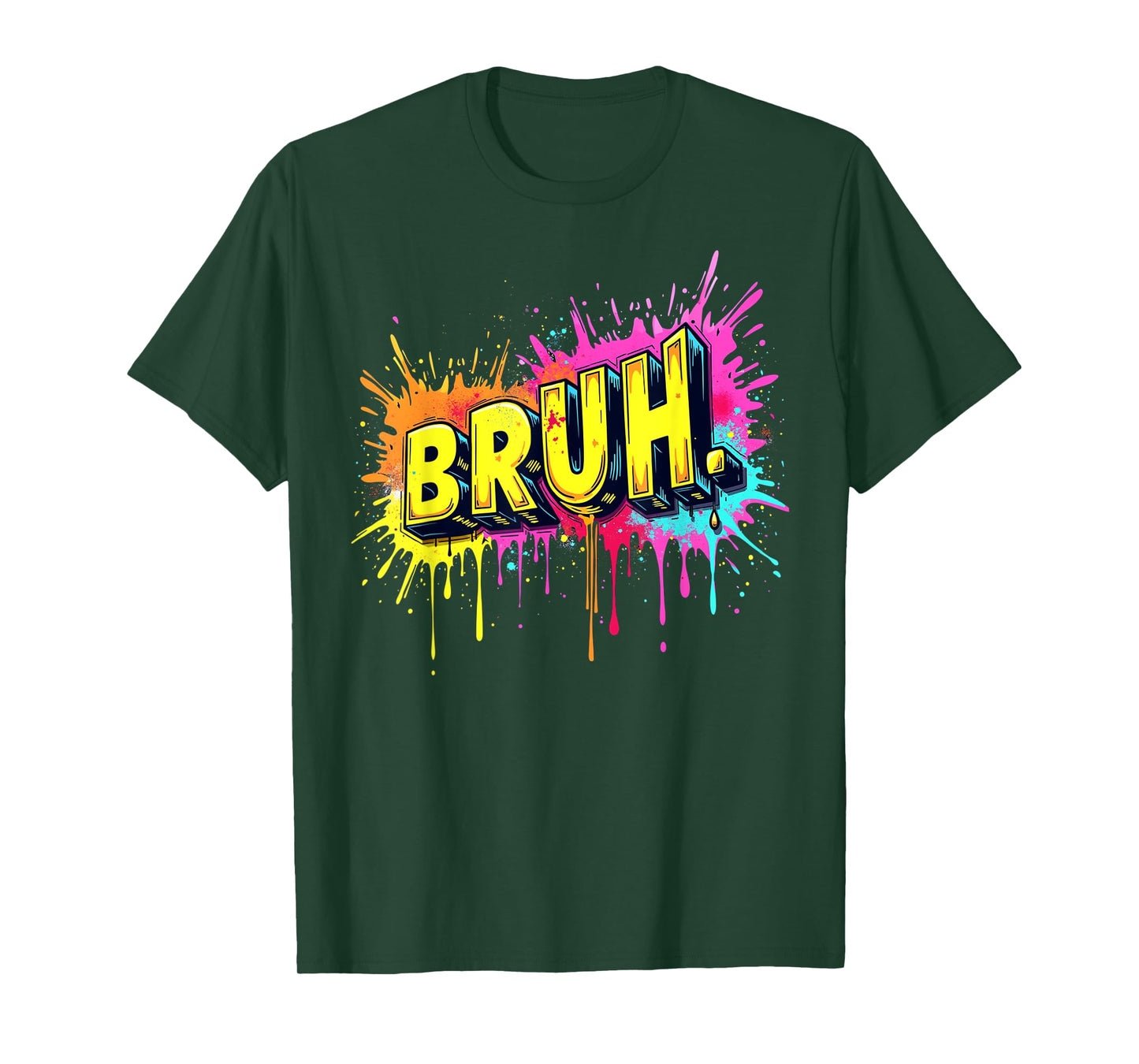 Bruh funny saying meme Bro Boy Girls kids youth teen slang T-Shirt