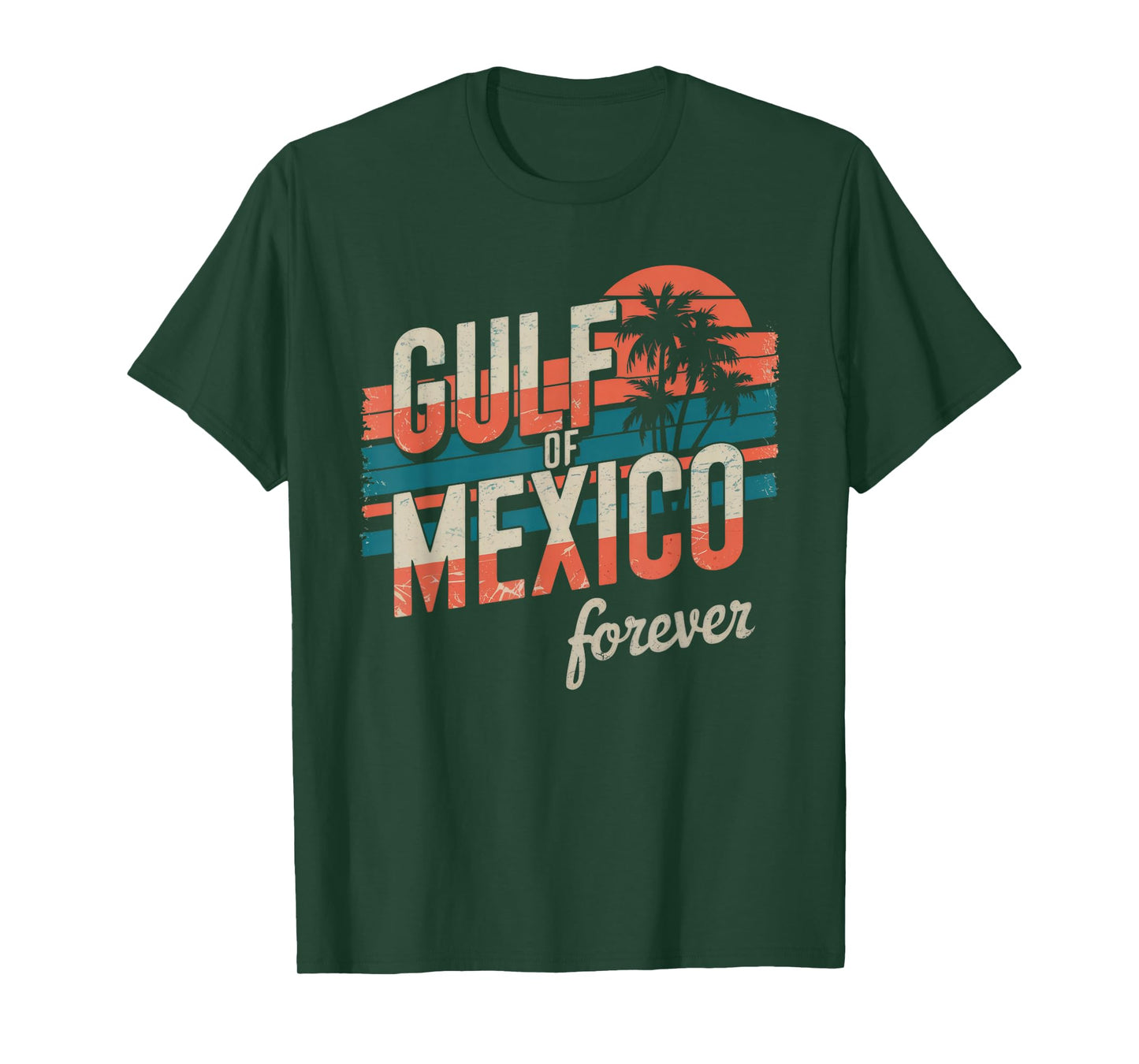 Gulf of Mexico Forever Retro Vintage Gulf of Mexico T-Shirt