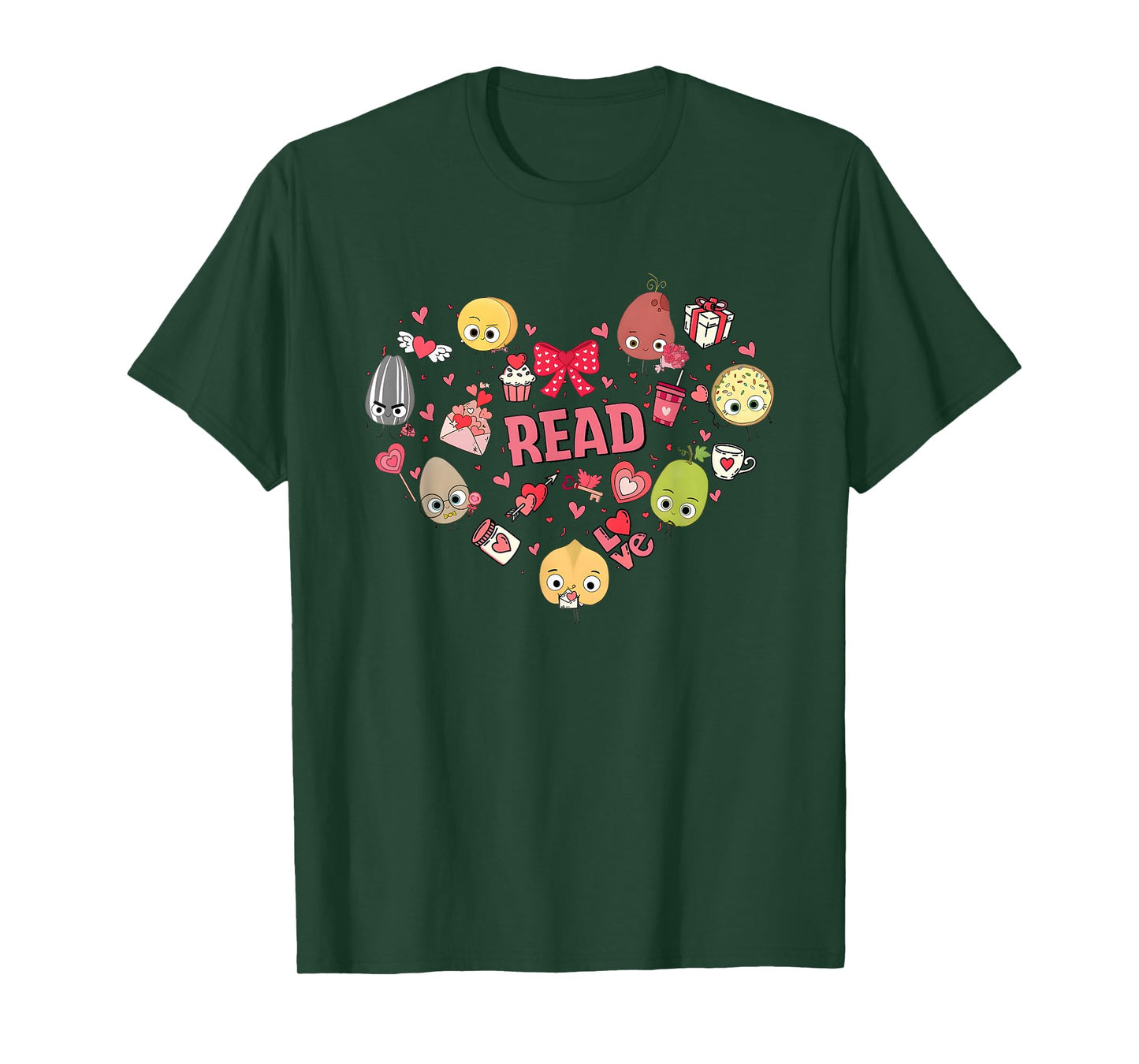 The Bad Seed The Good Bean Valentine Valentines Day Read T-Shirt