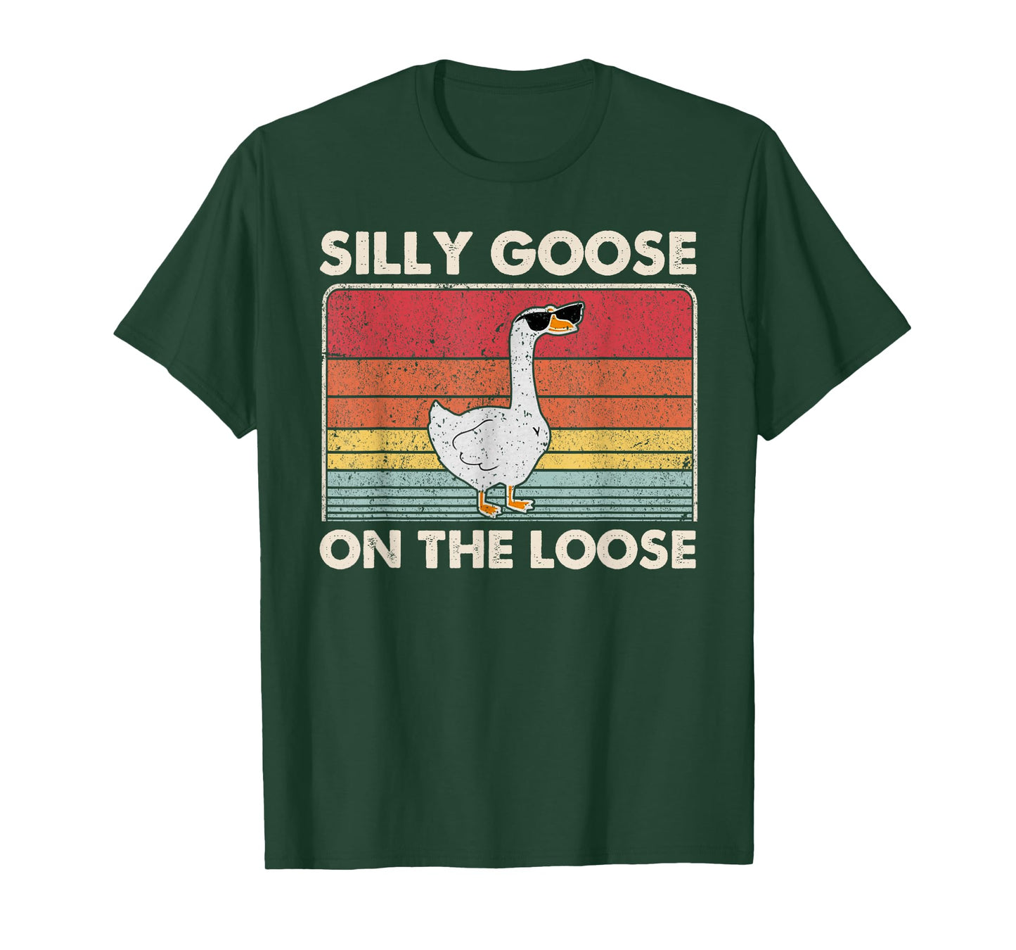 Silly Goose Shirt, Graphic Tees Men, Funny Shirts For Men T-Shirt