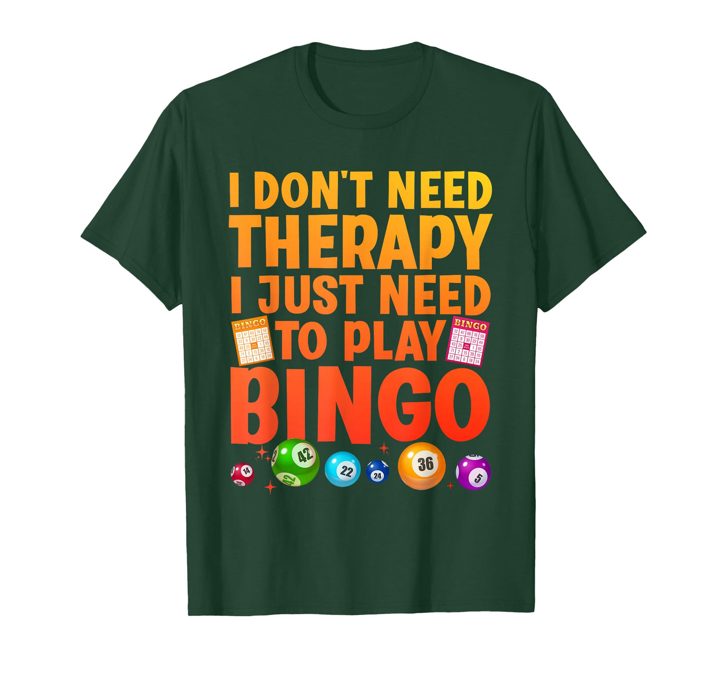 Cute Bingo Novelty For Men Women Bingo Lover Bingo Player T-Shirt