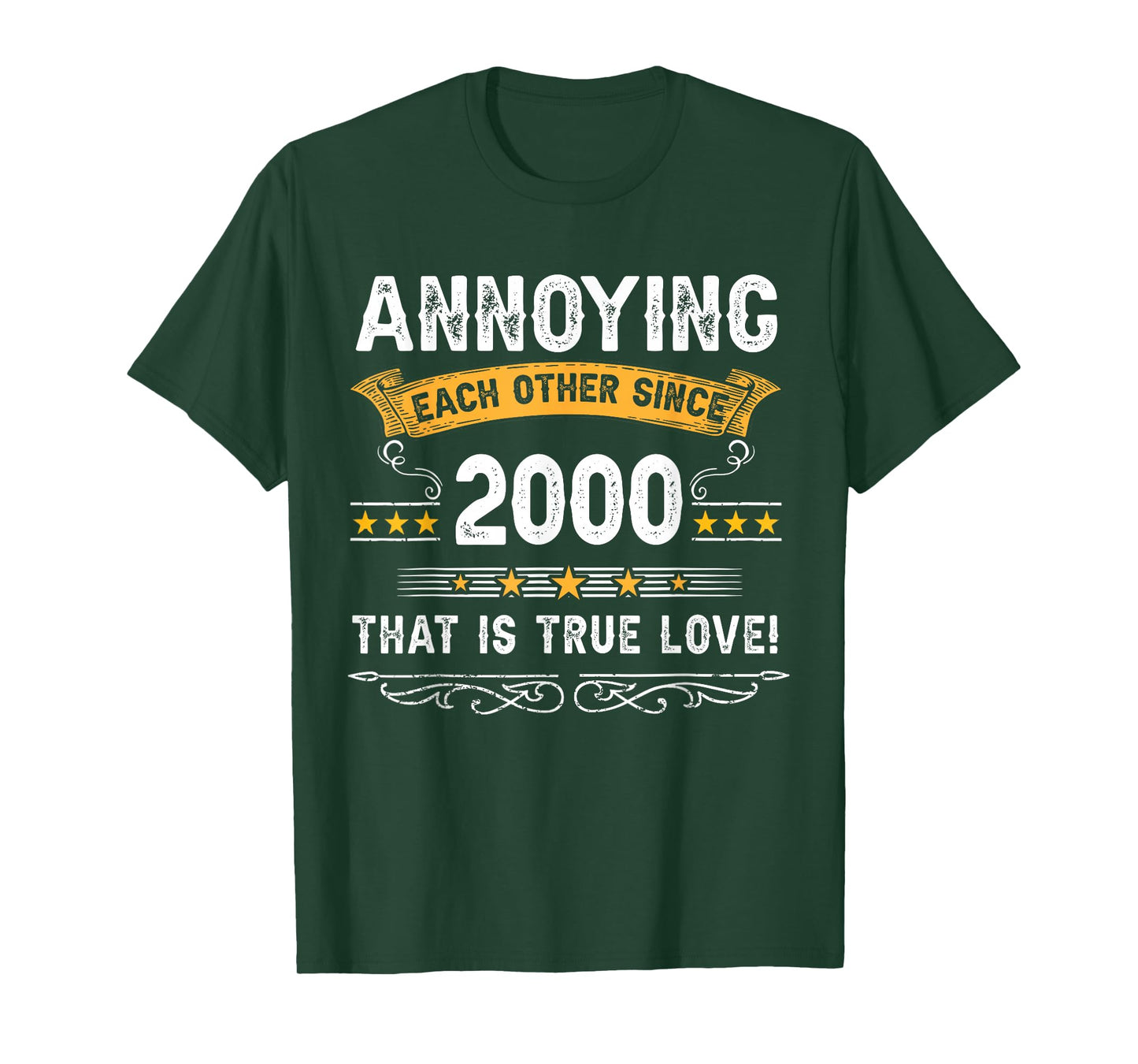 Annoying Each Other Since 2000 Couple Married Since 2000 T-Shirt