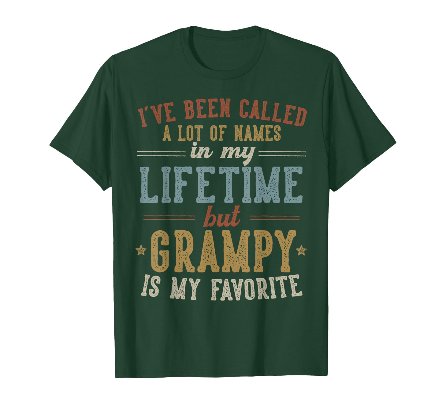 Grampy Is My Favorite Name - Father's Day Grampy T-Shirt