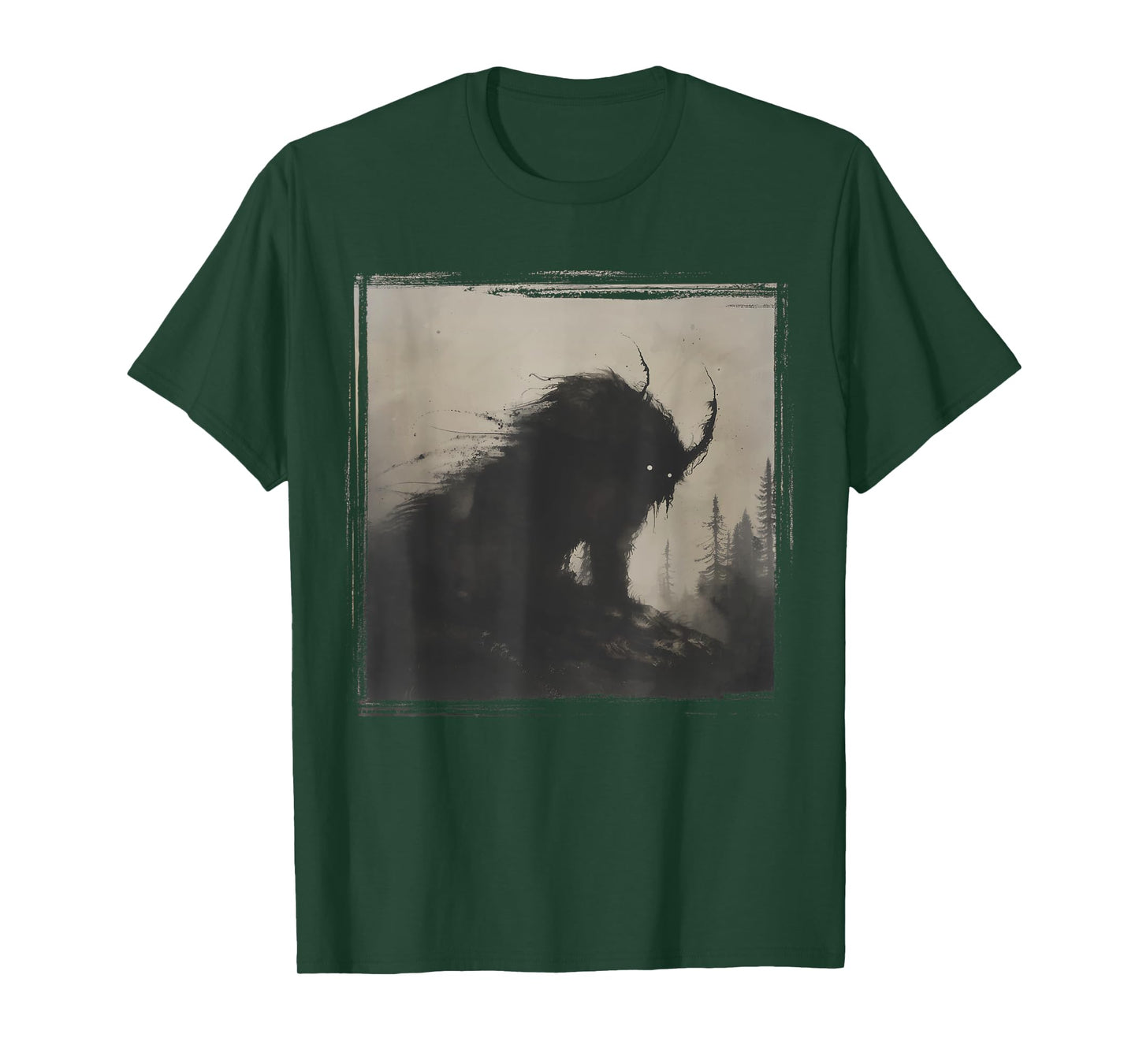 Dark Horror Nightmare Demonic Monster Gothic Alt Scary Art T-Shirt