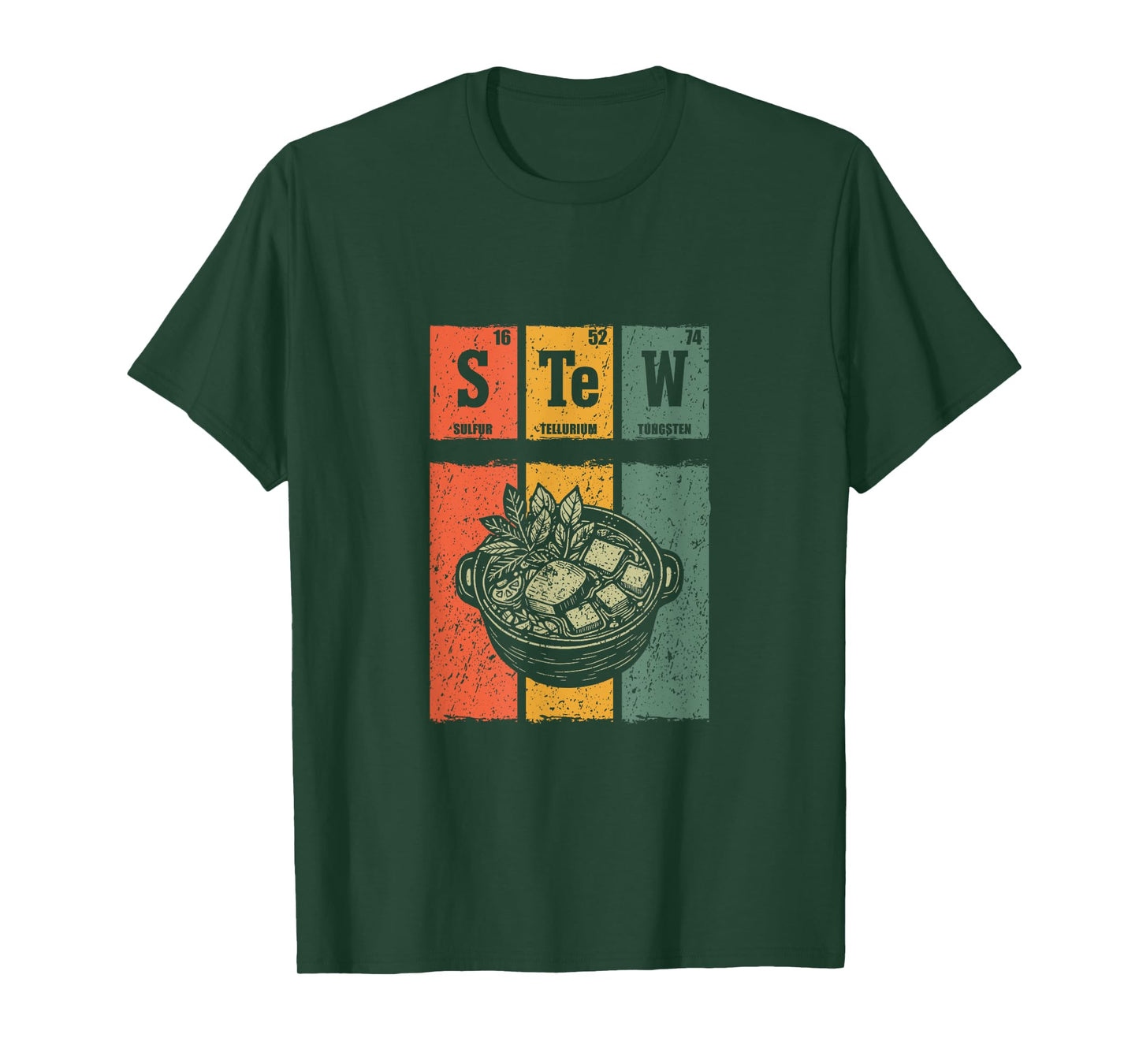 Retro Stew Lover Periodic Elements Stew T-Shirt