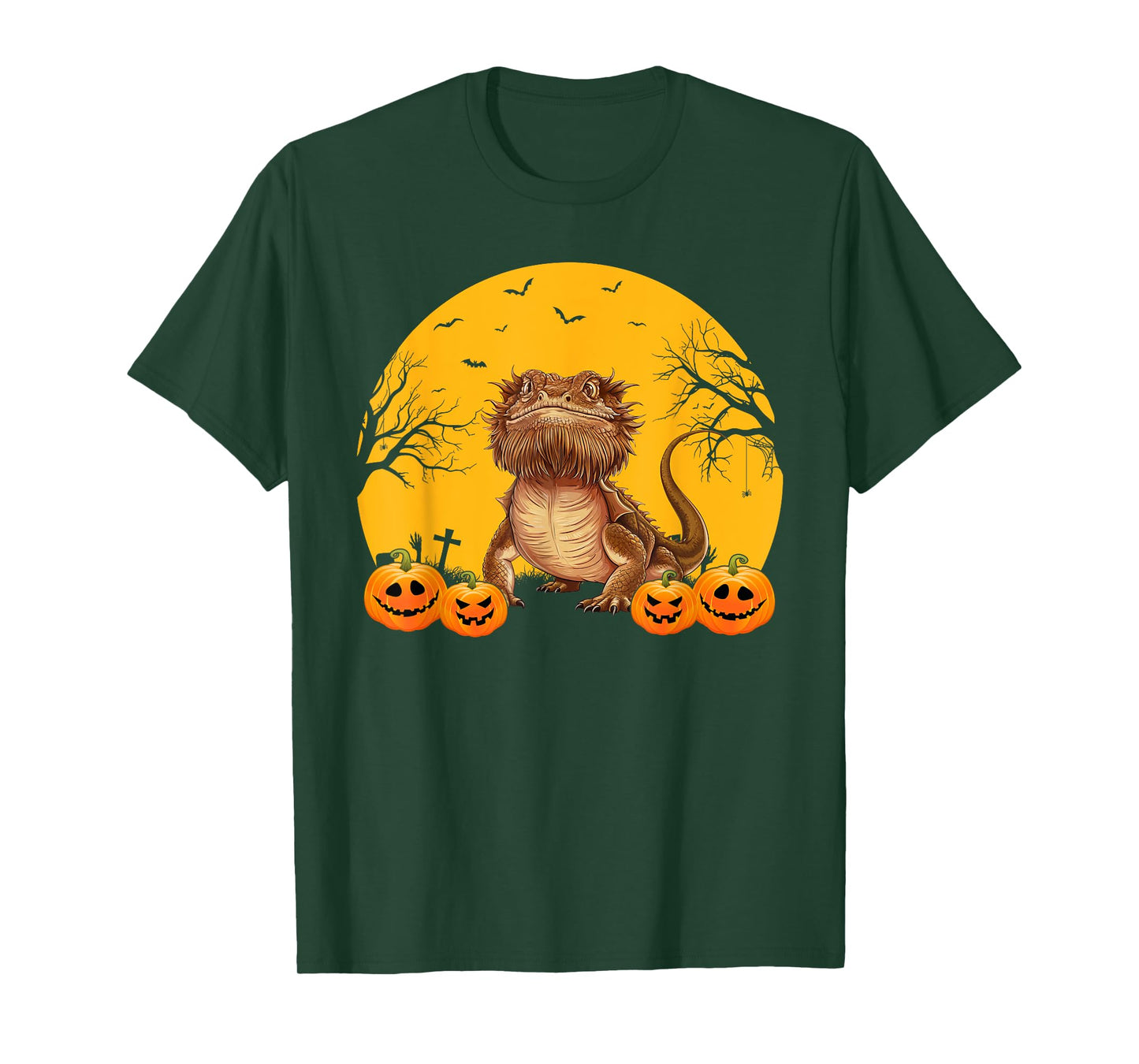 Bearded Dragon Lovers Men Women Matching Halloween Costume T-Shirt