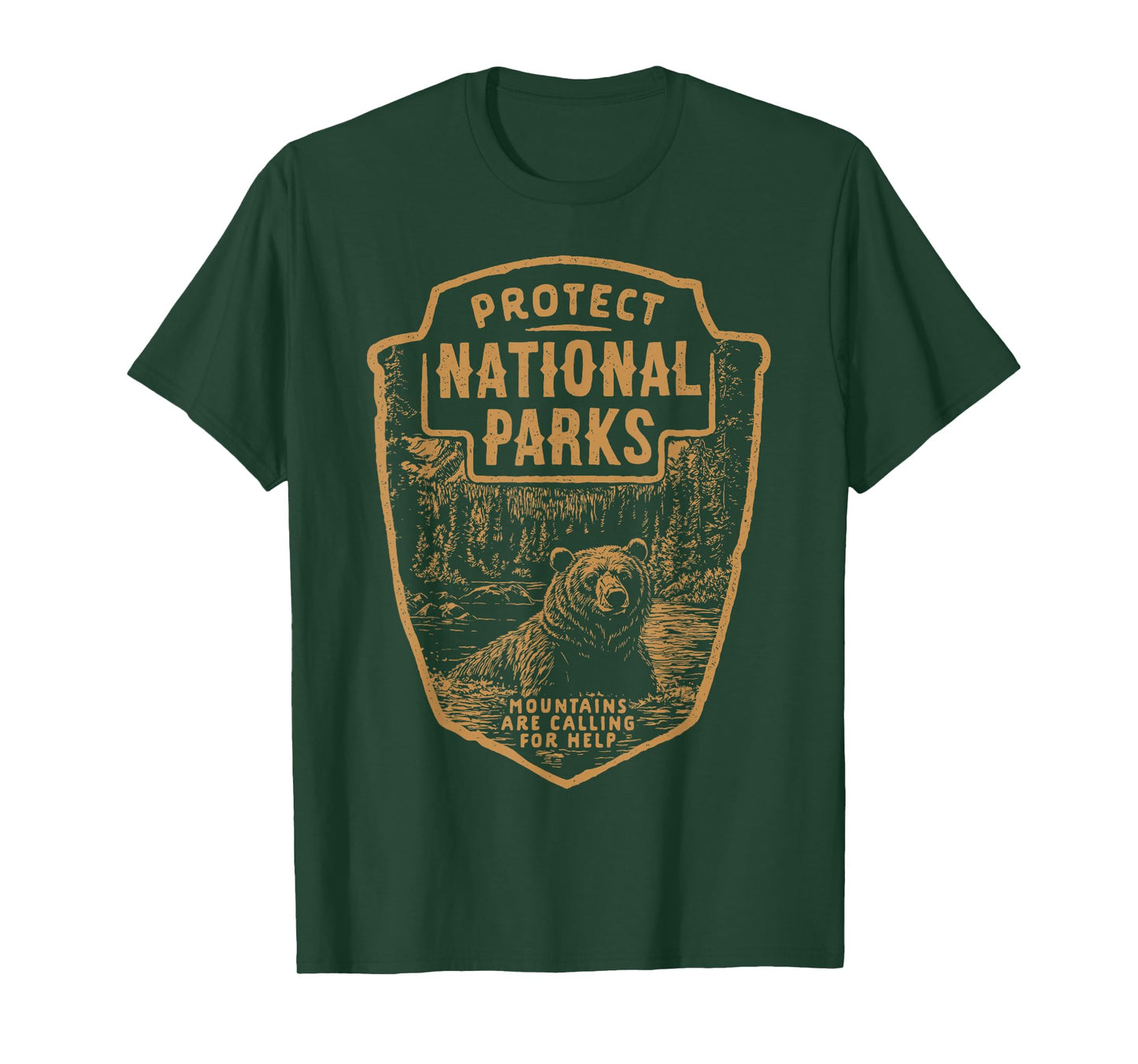 Protect National Parks Bear Resist T-Shirt