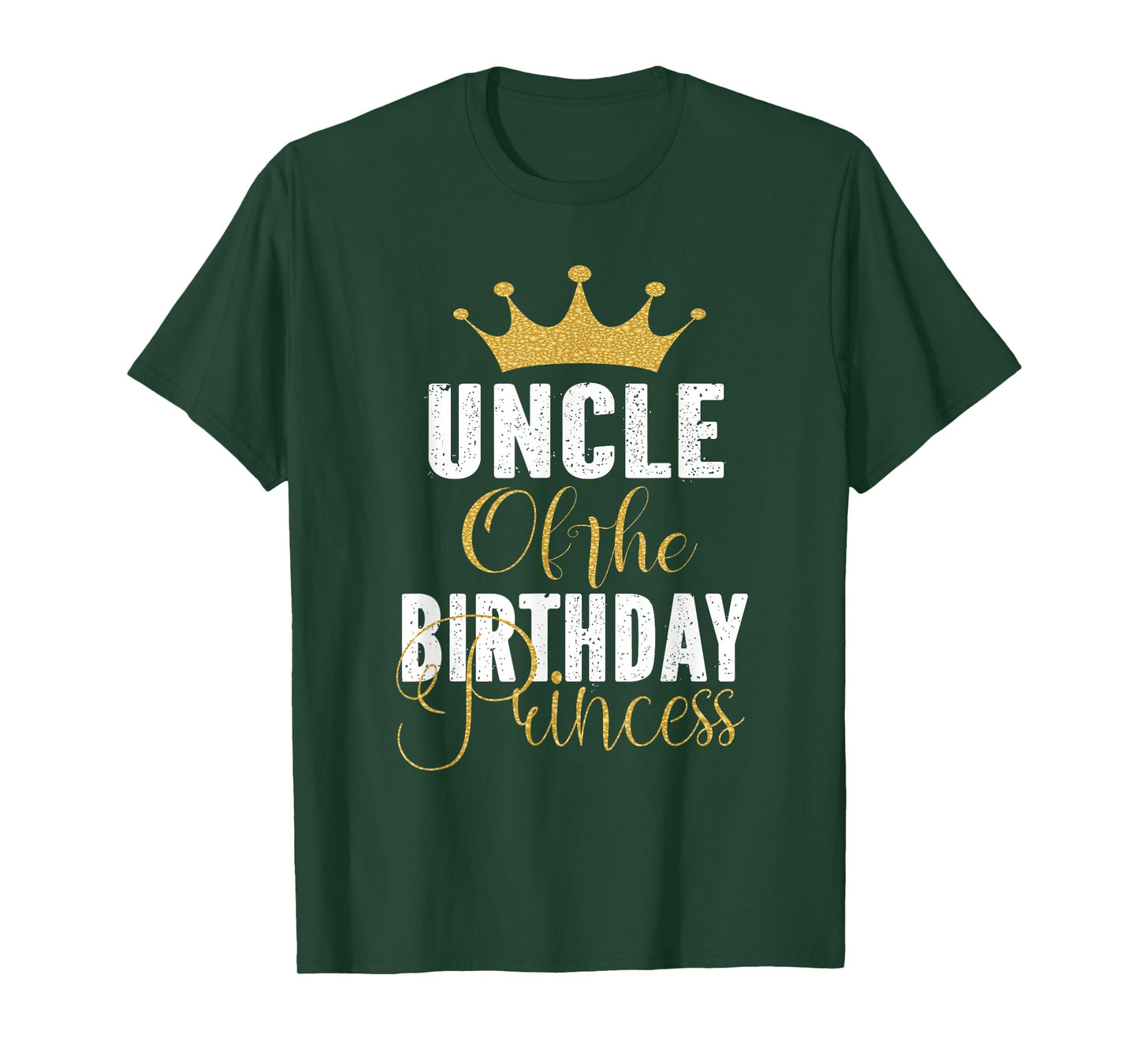 Uncle Of The Birthday Princess Girls Party T-Shirt