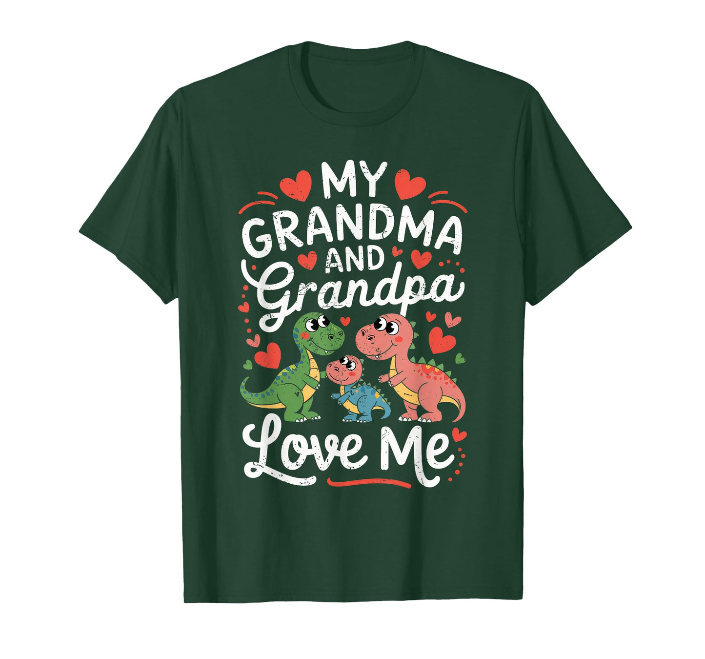 My Grandma And Grandpa Love Me T-Shirt