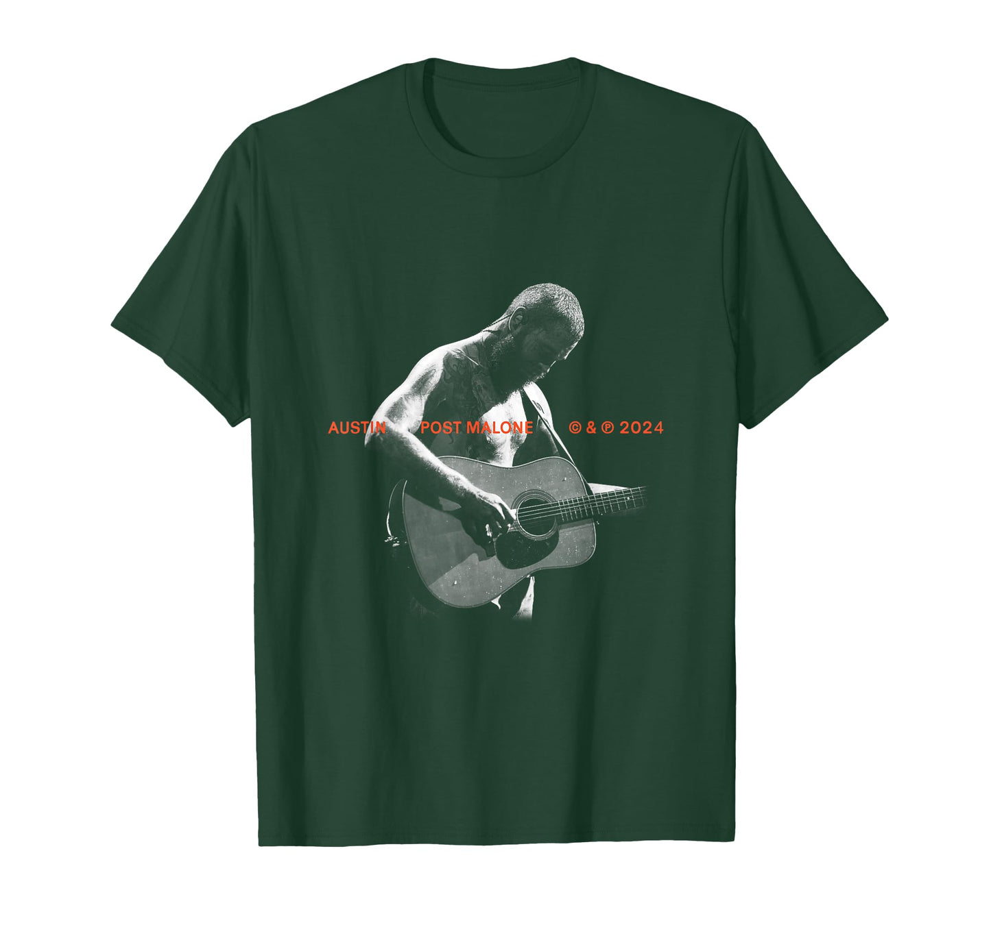 Official Post Malone Austin Photo T-Shirt