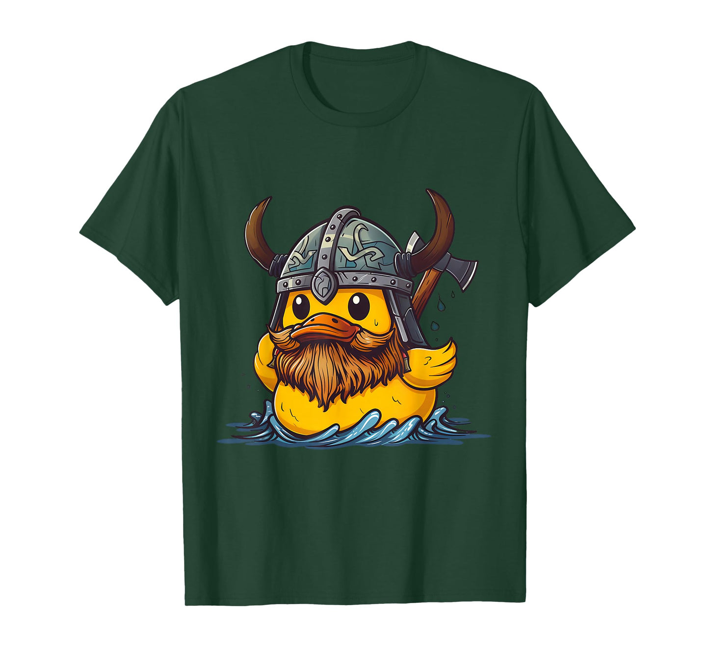 Rubber Duck Viking Duck Viking Helmet Vikings Rubber Duckie T-Shirt