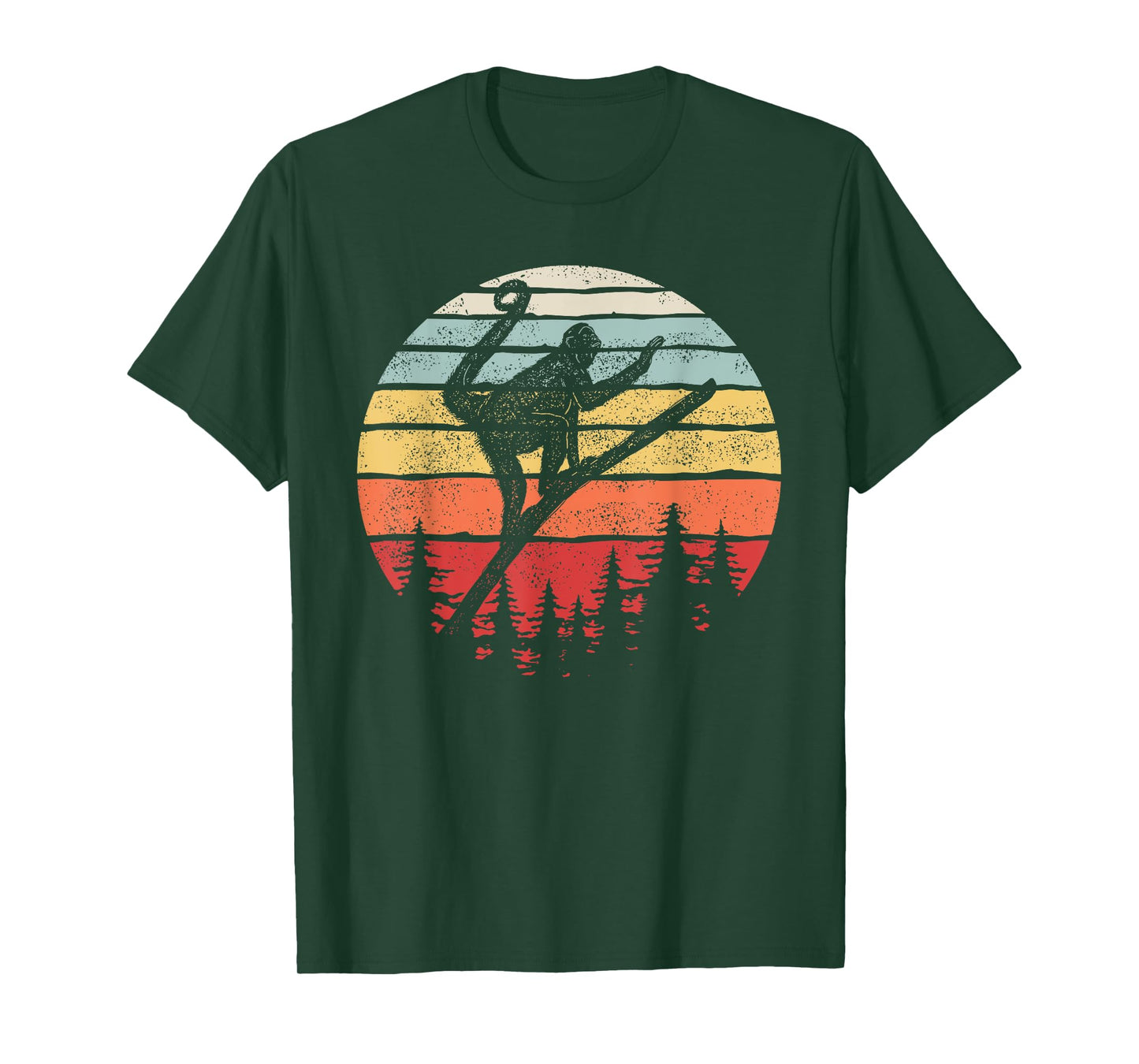 Vintage Retro Spider Monkey T-Shirt