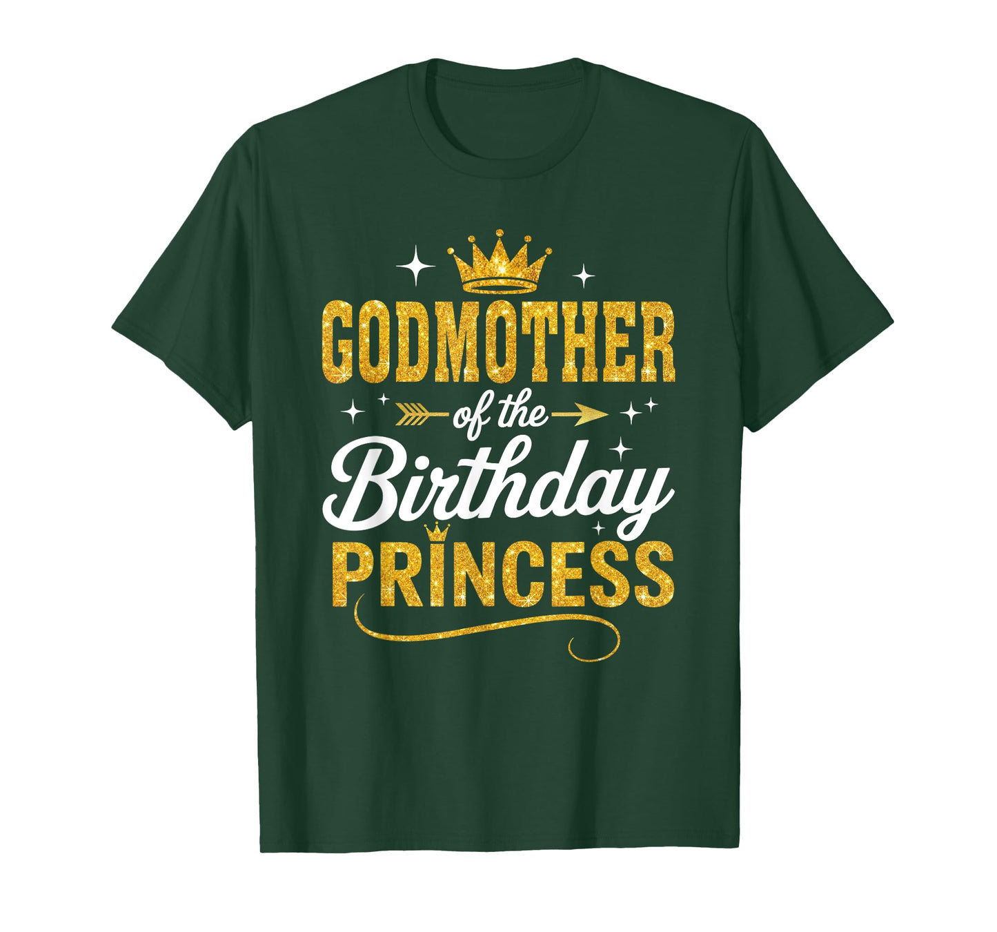 Godmother Of The Birthday Princess Birthday Girl Kid Family T-Shirt